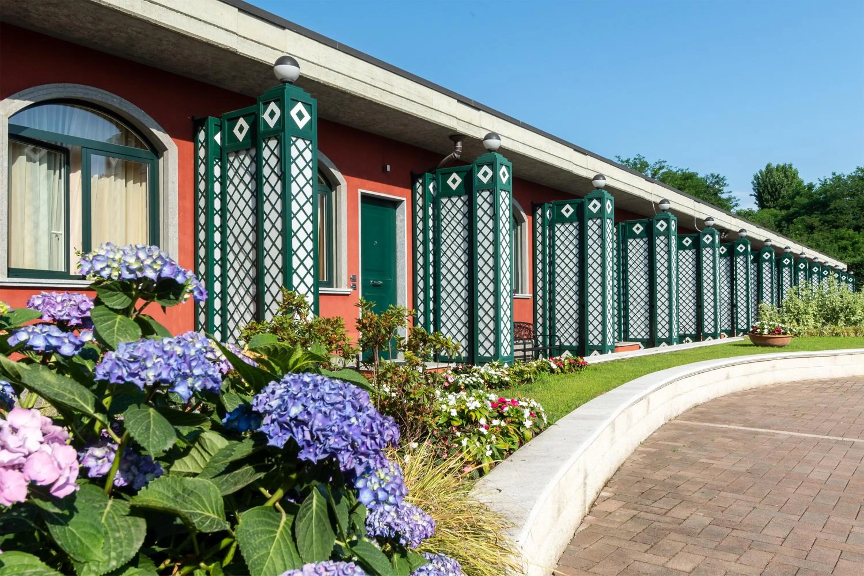 Garden in Hotel Silver Milano