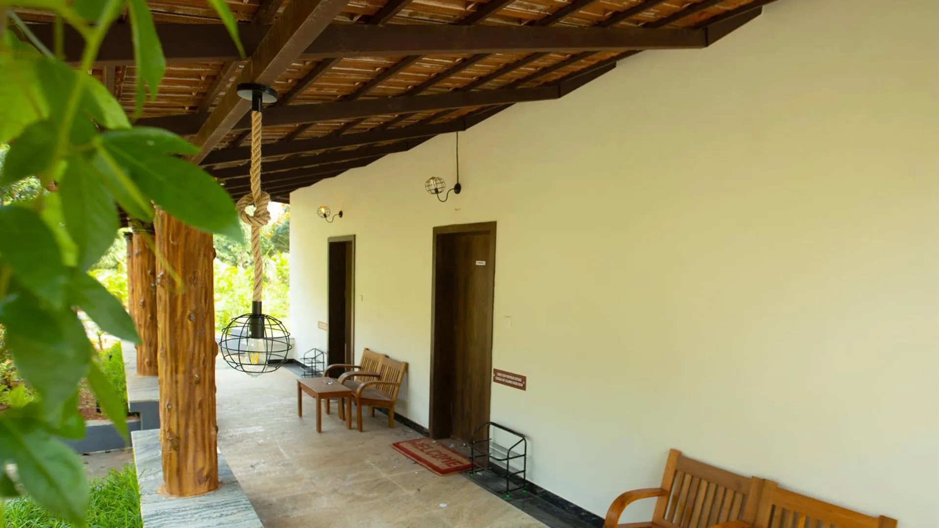 Patio in AARA Jungle Resort