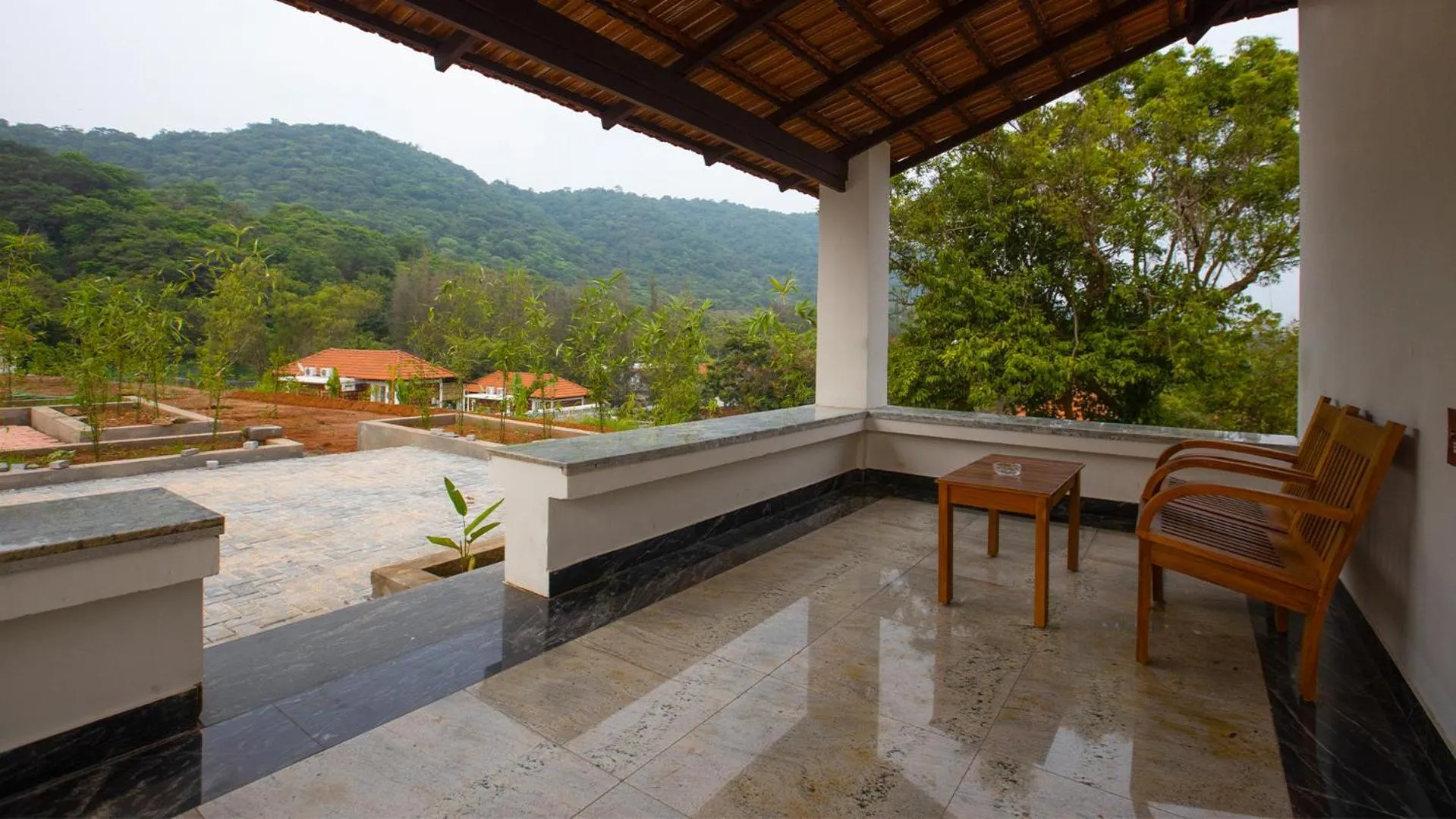 Patio in AARA Jungle Resort
