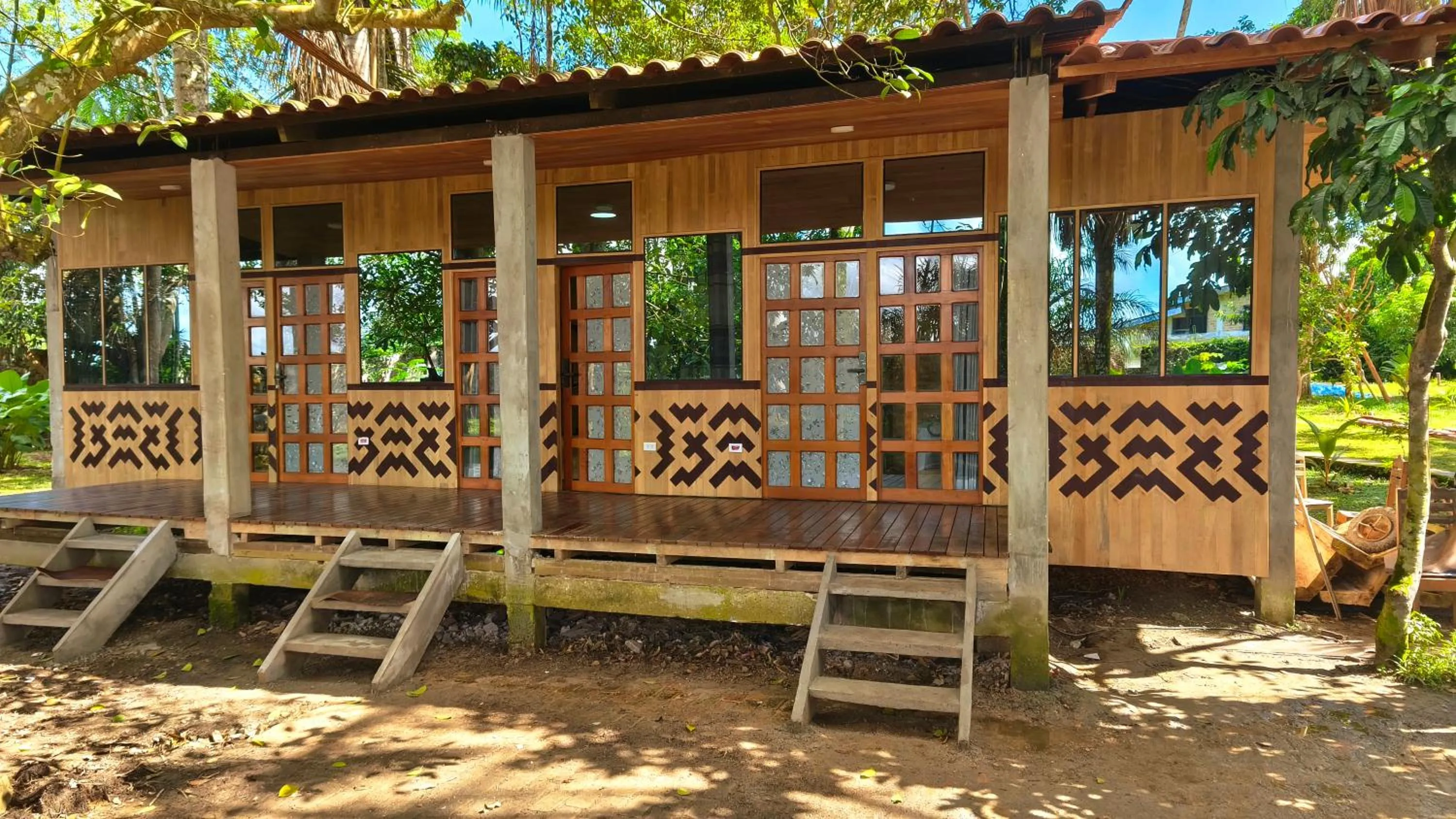 Property building in Retazos Eco Hotel
