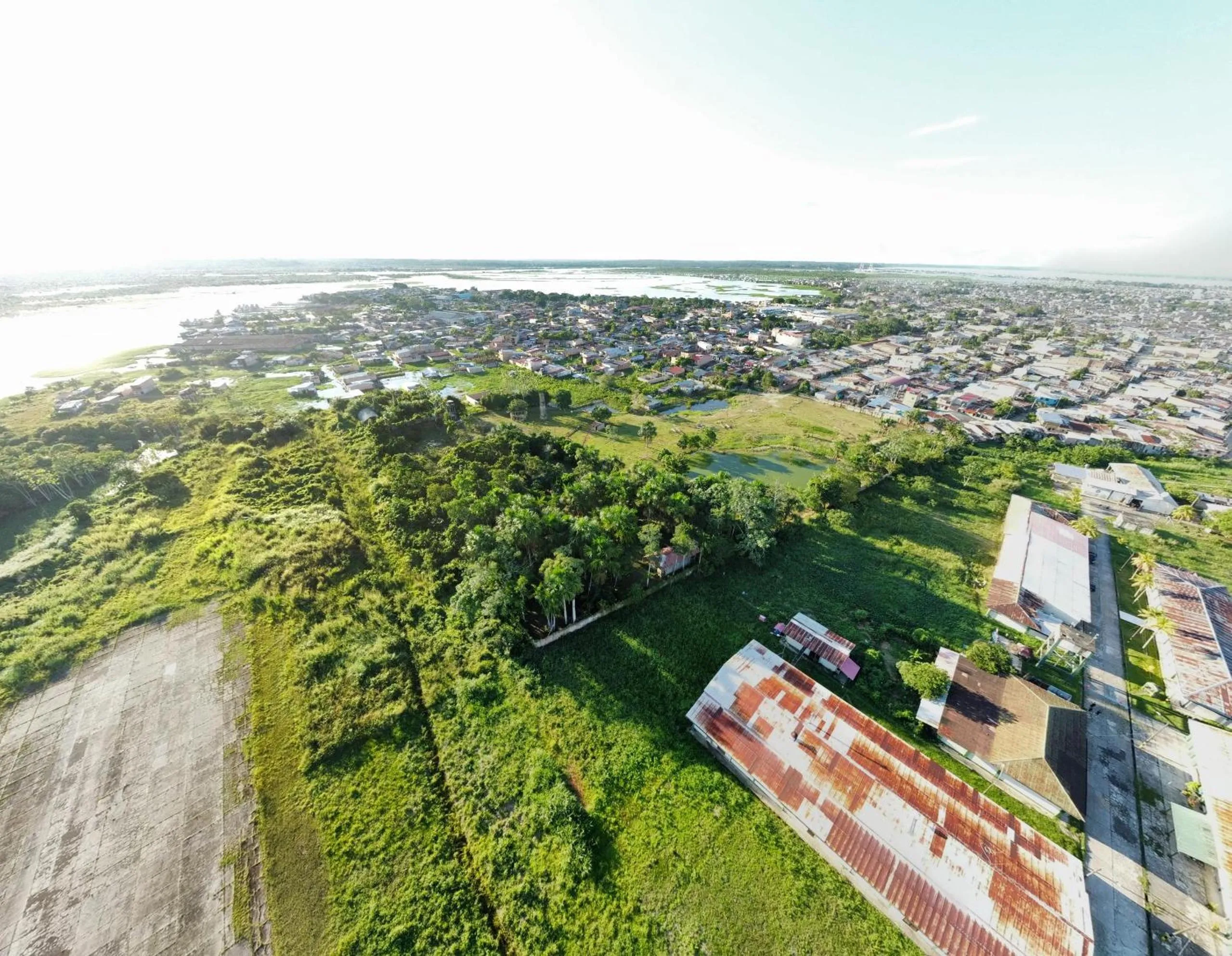 Bird's eye view in Retazos Eco Hotel