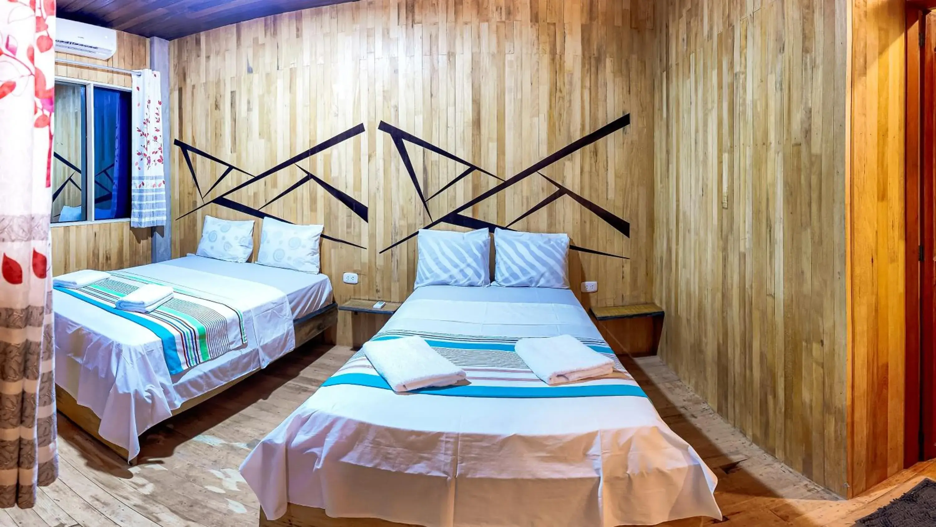 Double Room with Two Double Beds in Retazos Eco Hotel Double Room with Two Double Beds in Retazos Eco Hotel