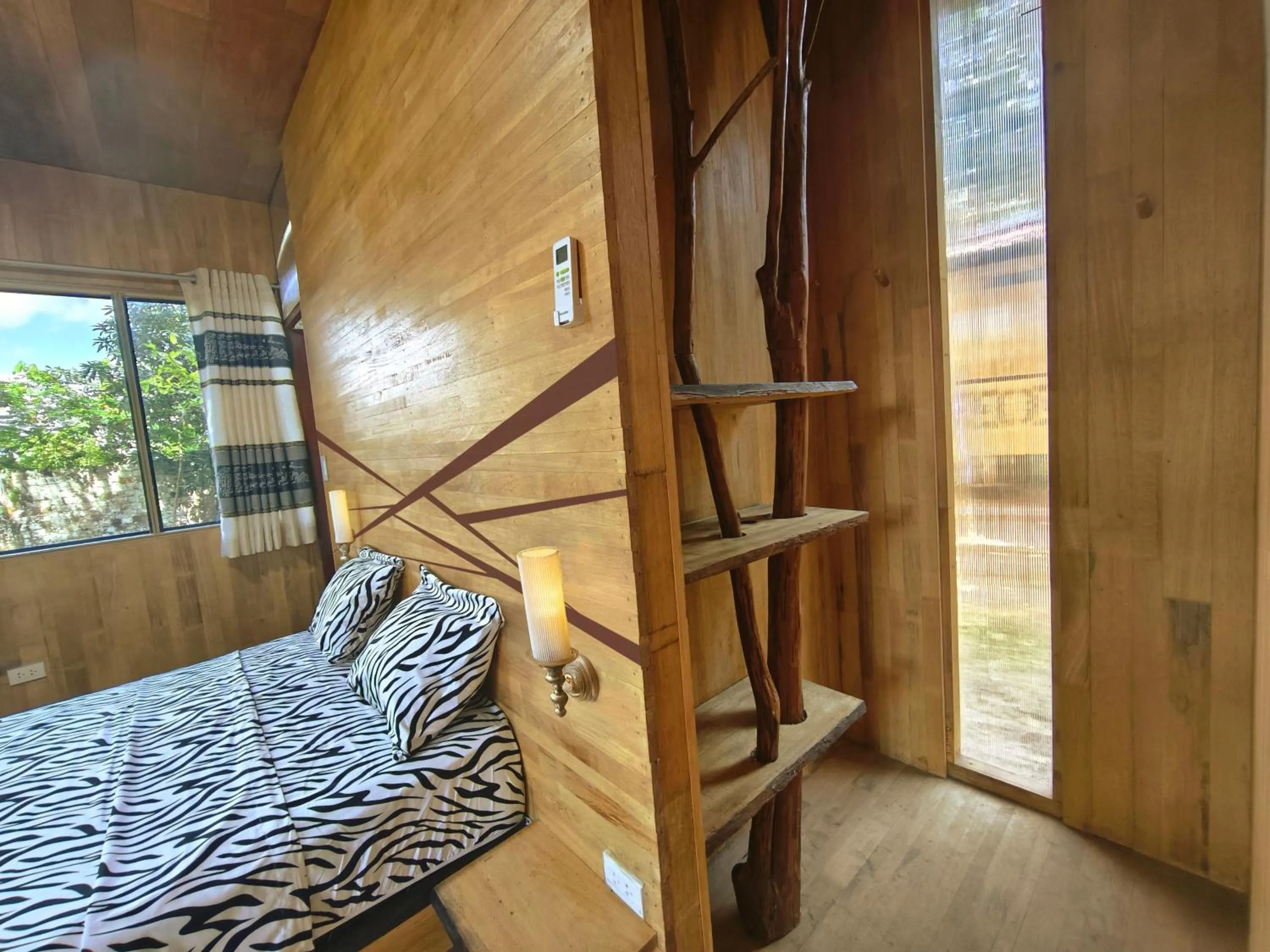 Bed in Retazos Eco Hotel