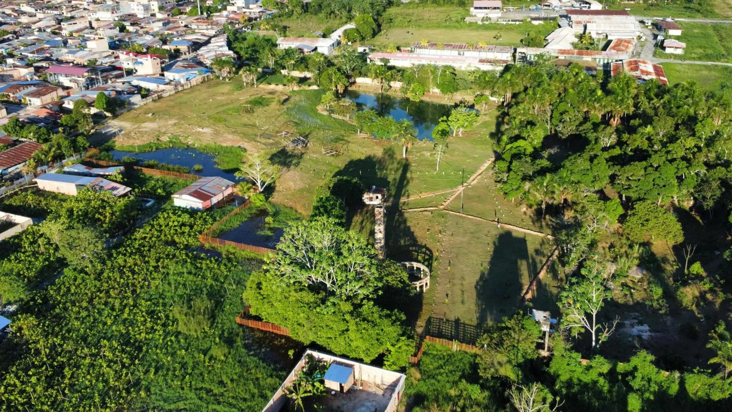 Bird's eye view in Retazos Eco Hotel