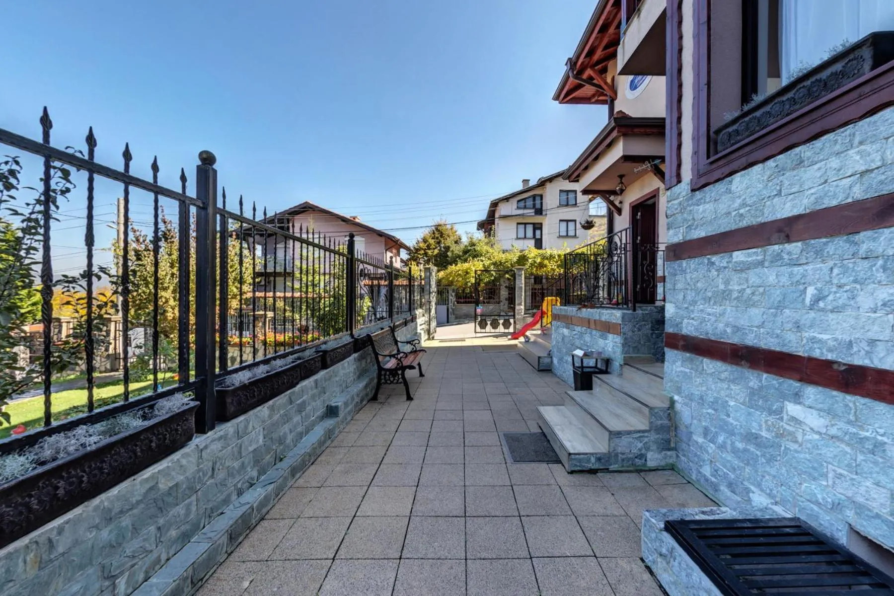 Garden view in Complex Koko Hills