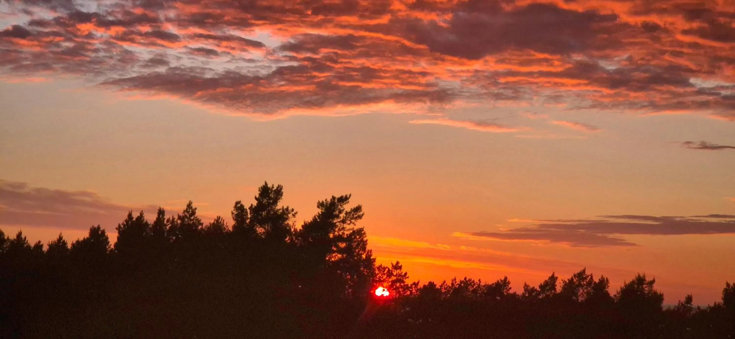 Sunset in Hotel White