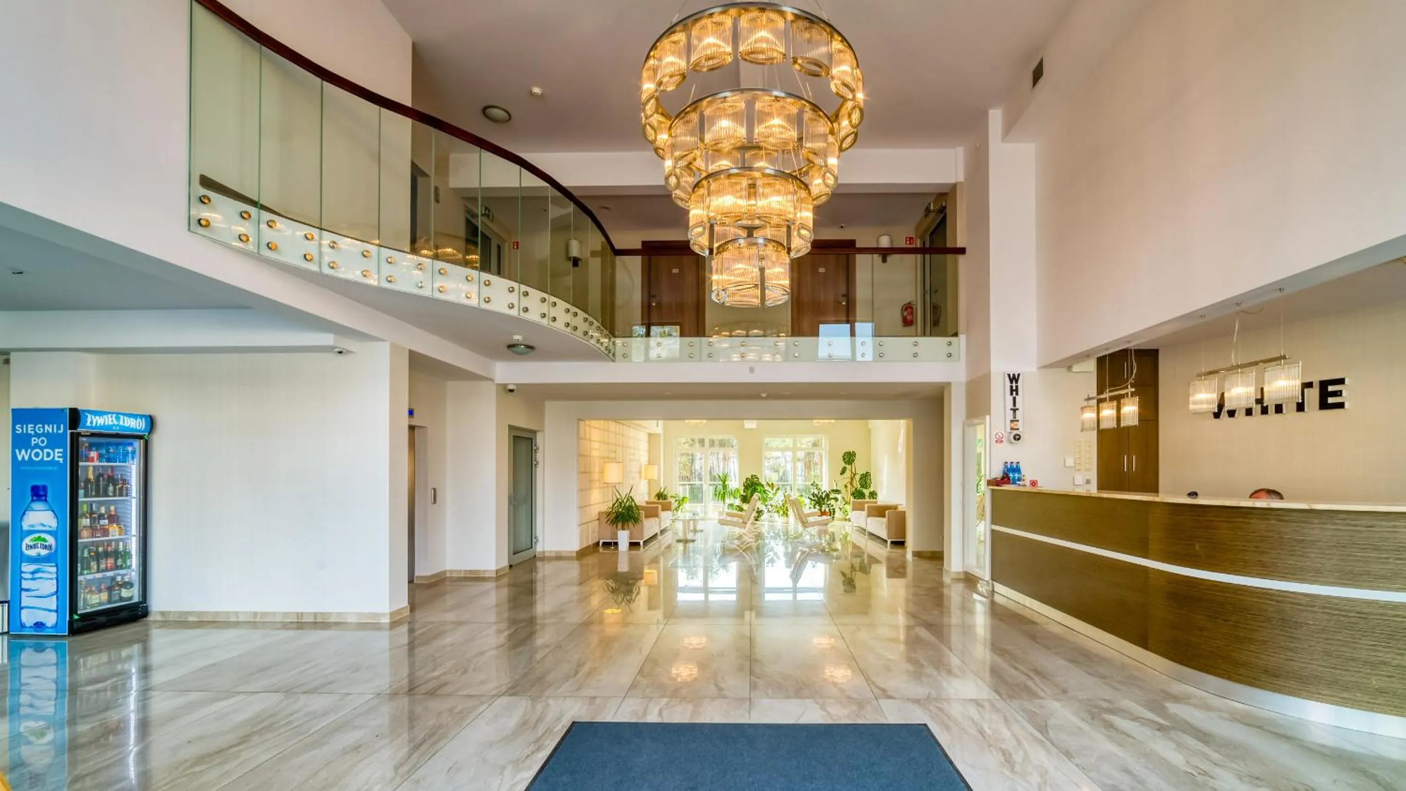 Lobby or reception in Hotel White