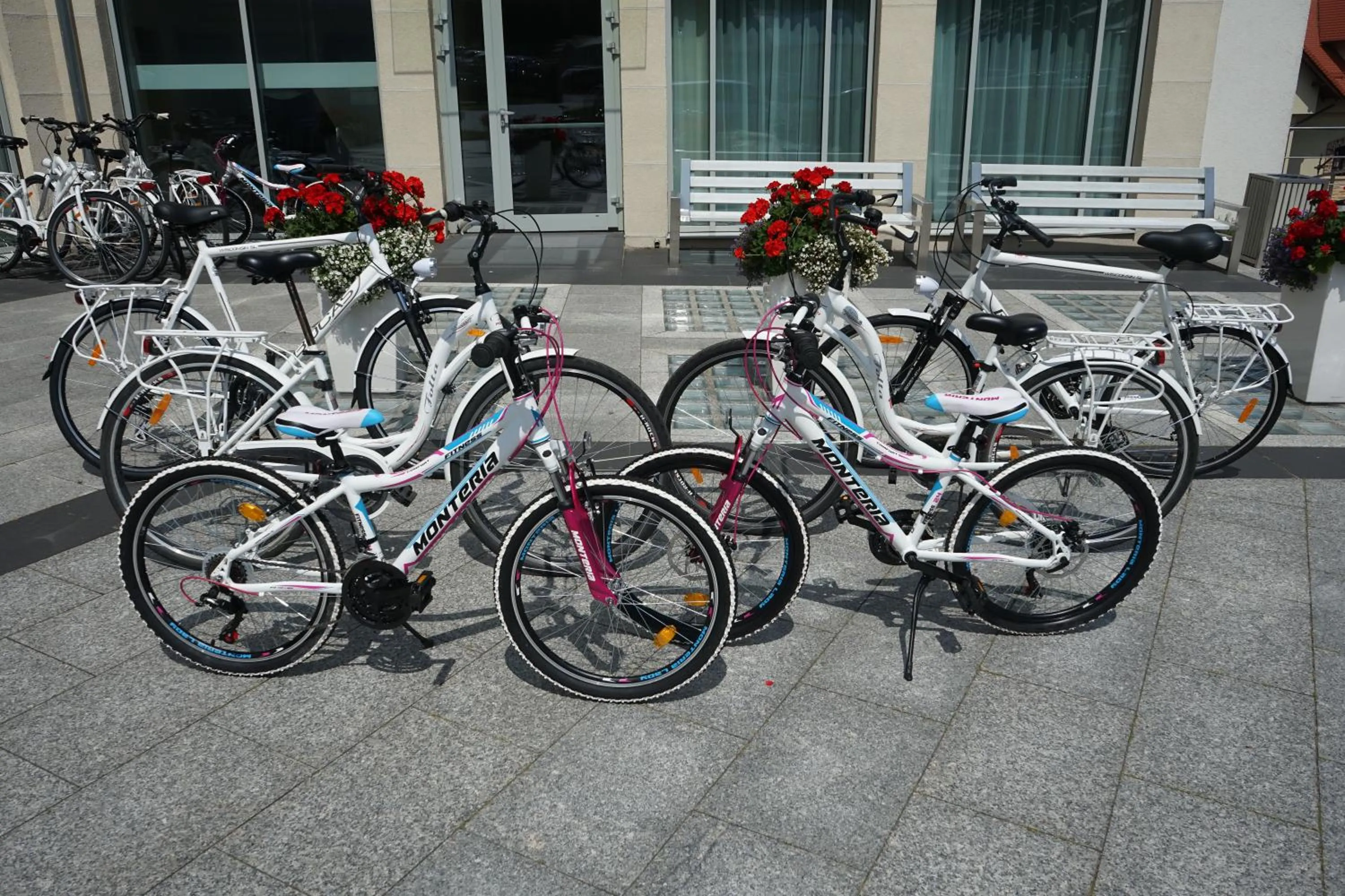 Cycling in Hotel White