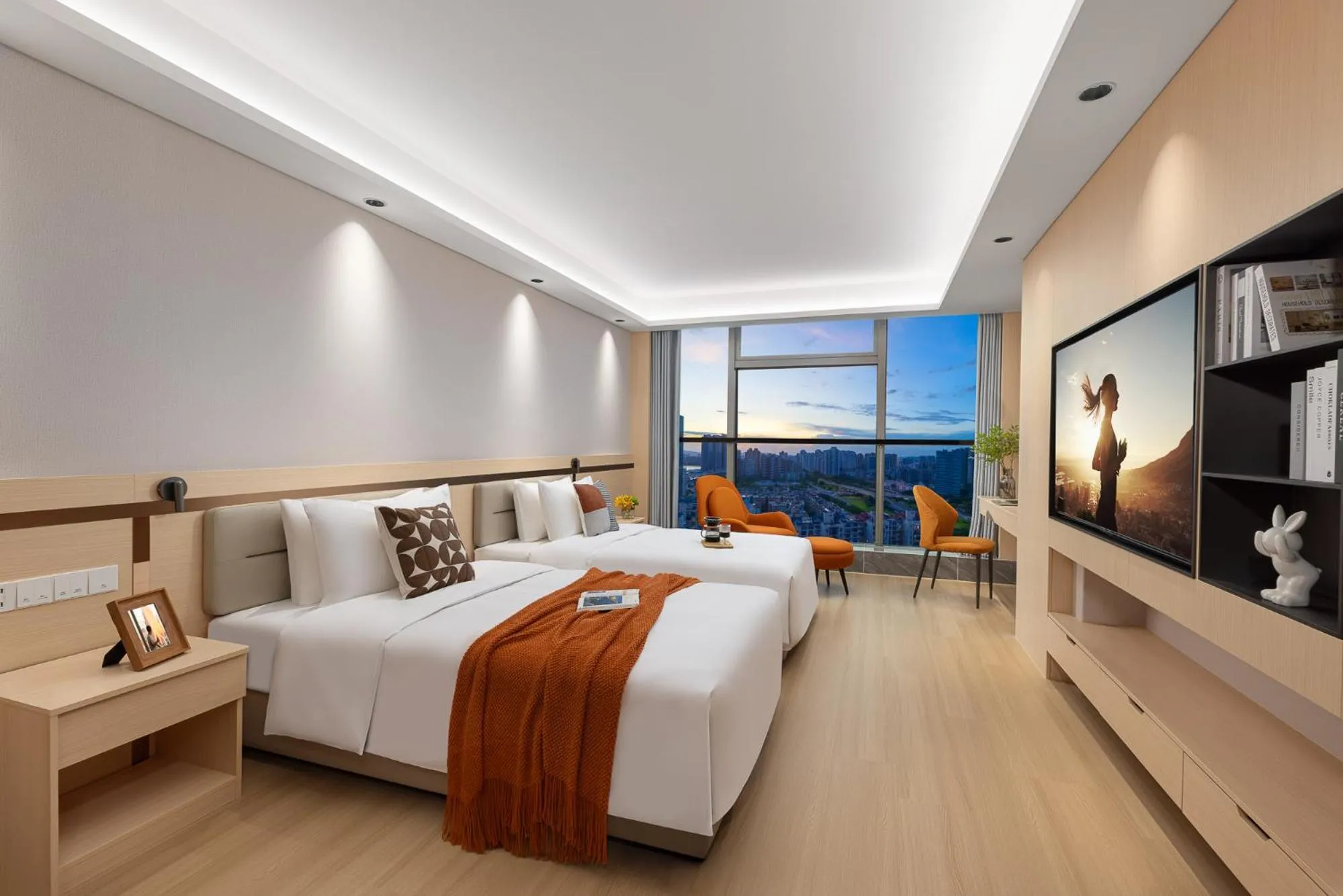 Superior Twin Room in Citadines Gongbei Zhuhai