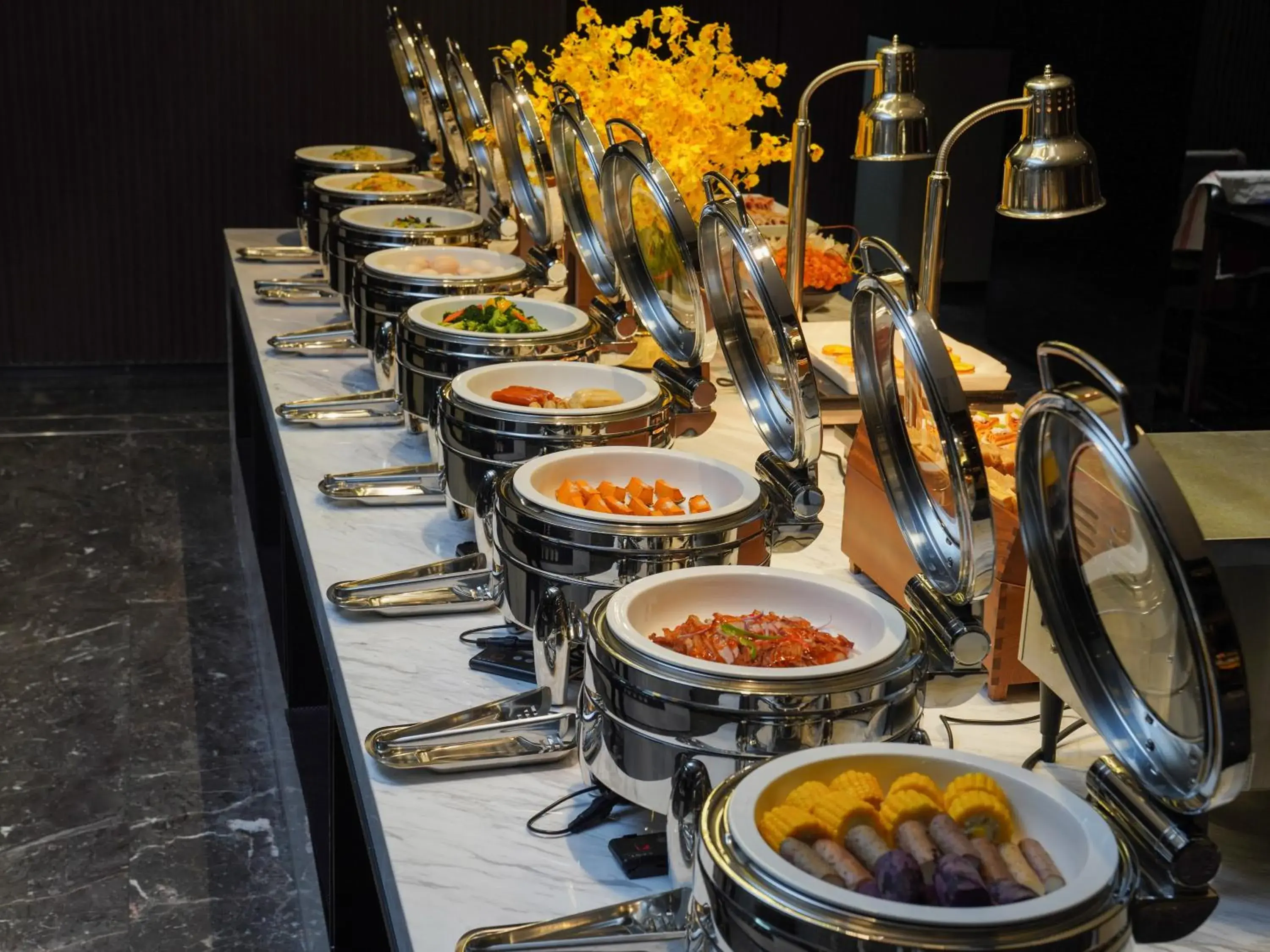 Asian breakfast in Hampton by Hilton Dongguan Fenggang Asian breakfast in Hampton by Hilton Dongguan Fenggang