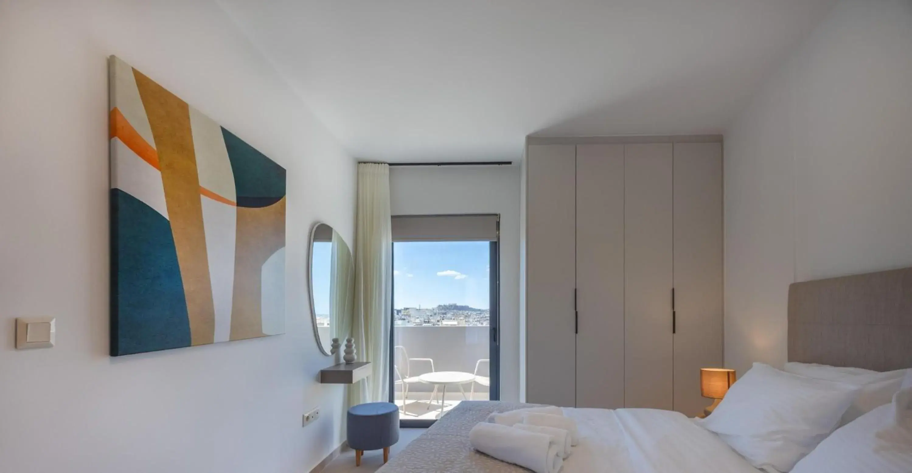 Bedroom, Bed in Sokio Attiki Hotel, BW Premier Collection Bedroom, Bed in Sokio Attiki Hotel, BW Premier Collection