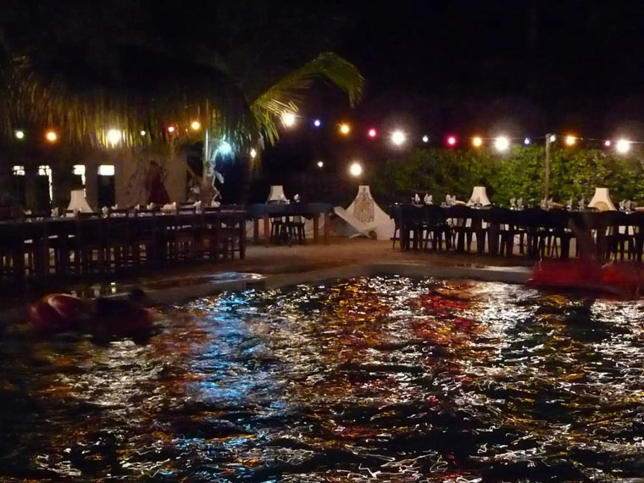 Patio in Hotel Village Vacances Awale Plage