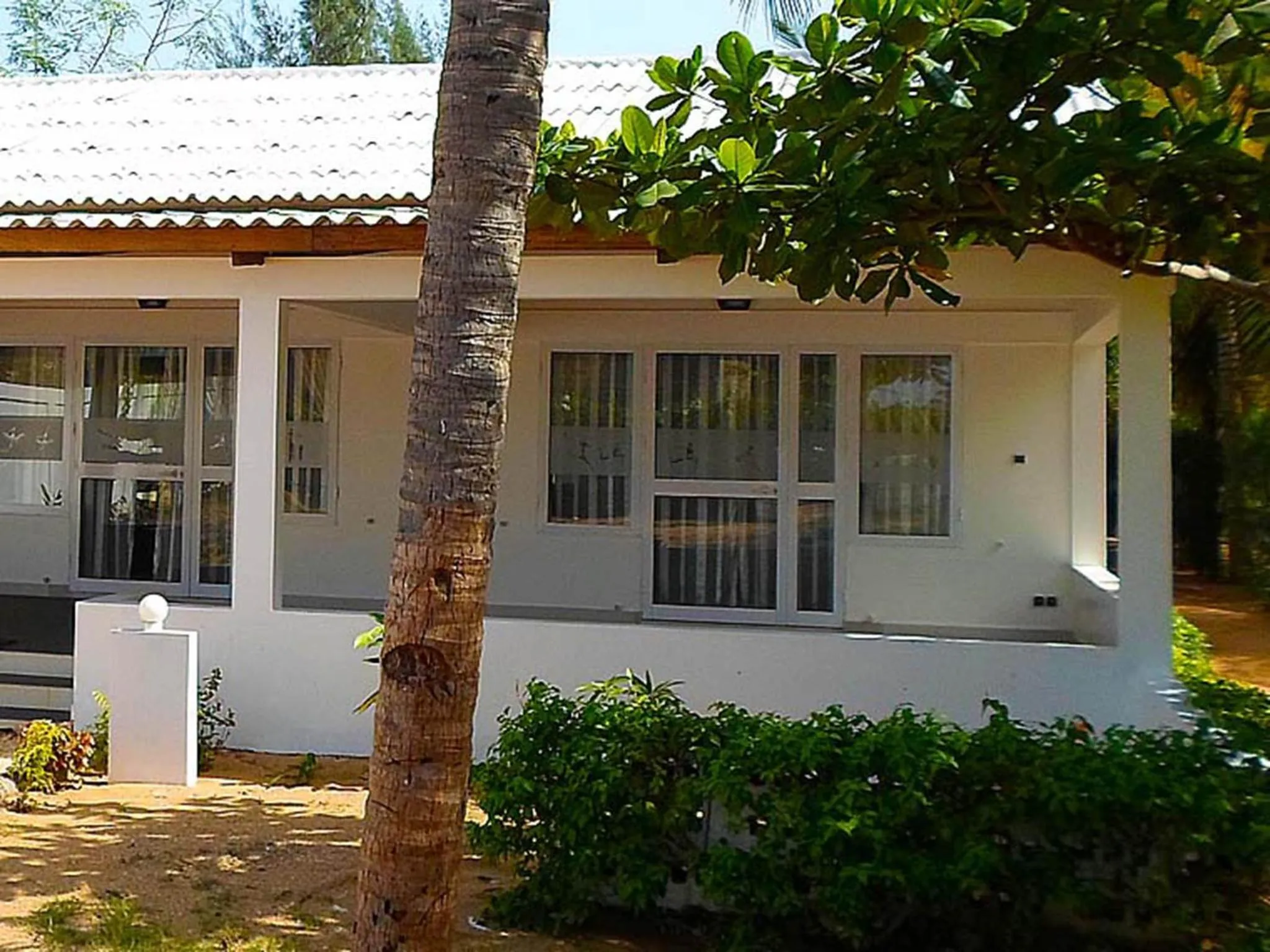 Patio in Hotel Village Vacances Awale Plage