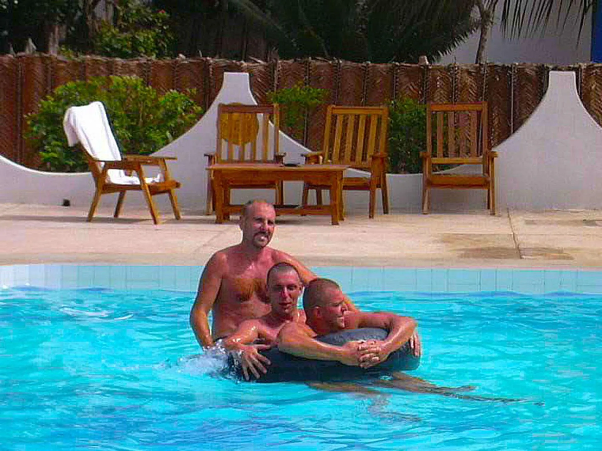 Patio in Hotel Village Vacances Awale Plage