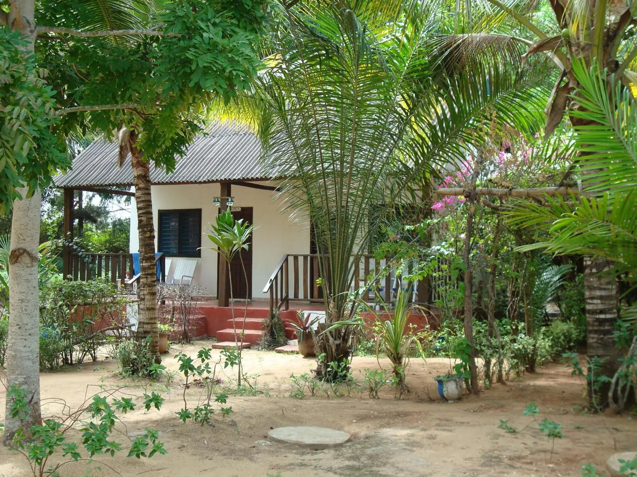 Shower in Hotel Village Vacances Awale Plage