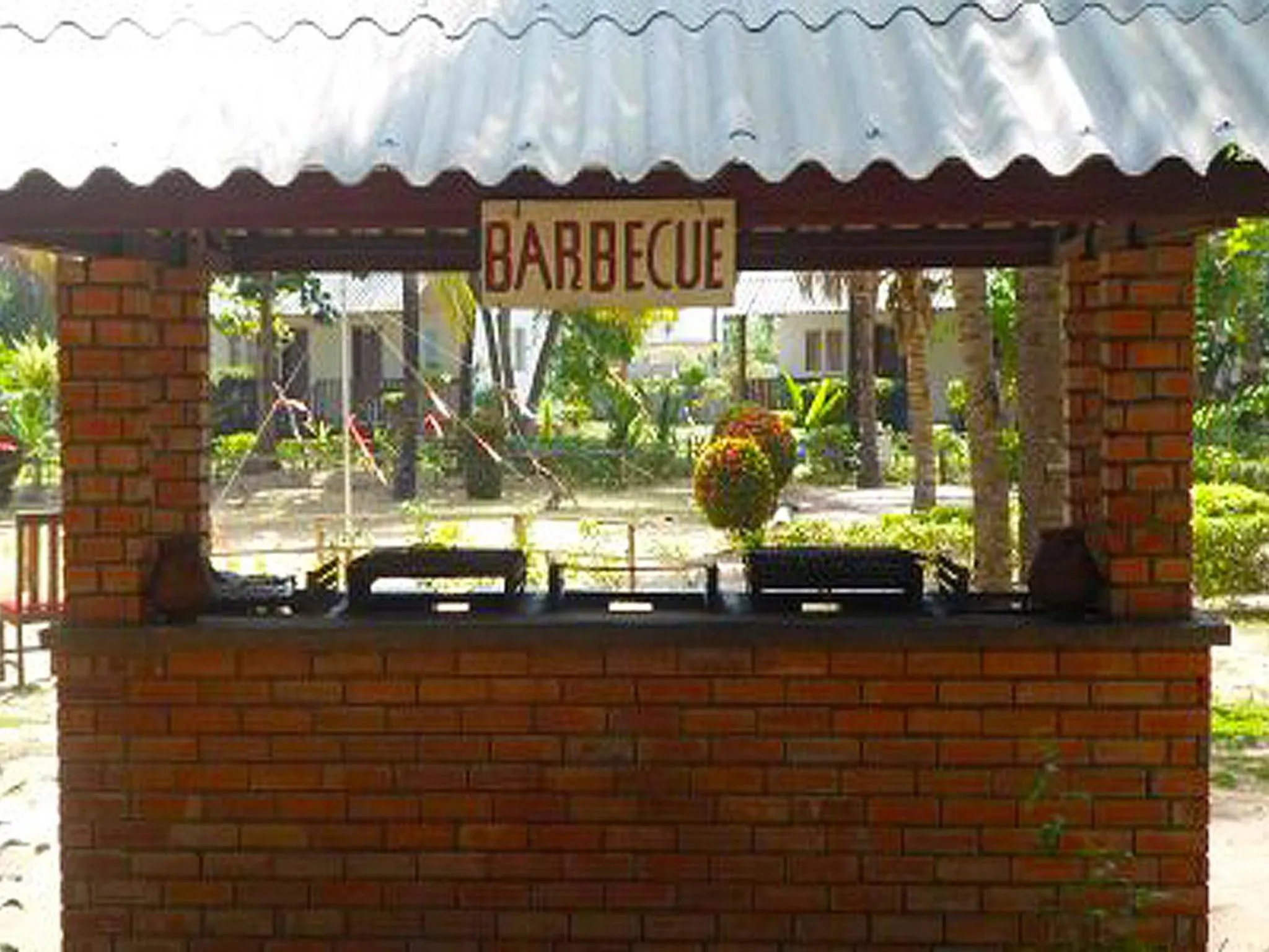Patio in Hotel Village Vacances Awale Plage
