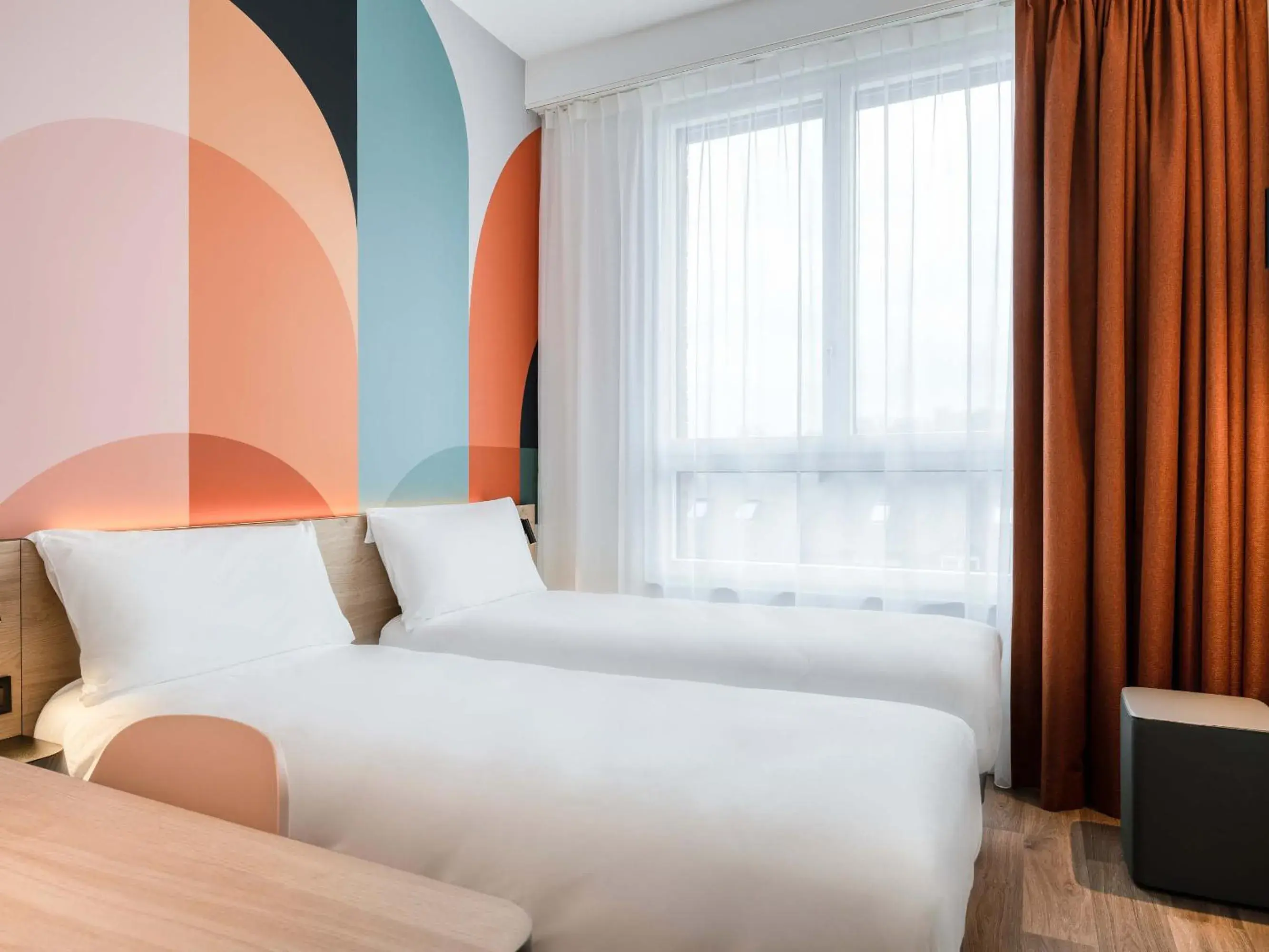 Twin Room in B&B HOTEL Luxembourg Centre Cloche d'Or Twin Room in B&B HOTEL Luxembourg Centre Cloche d'Or