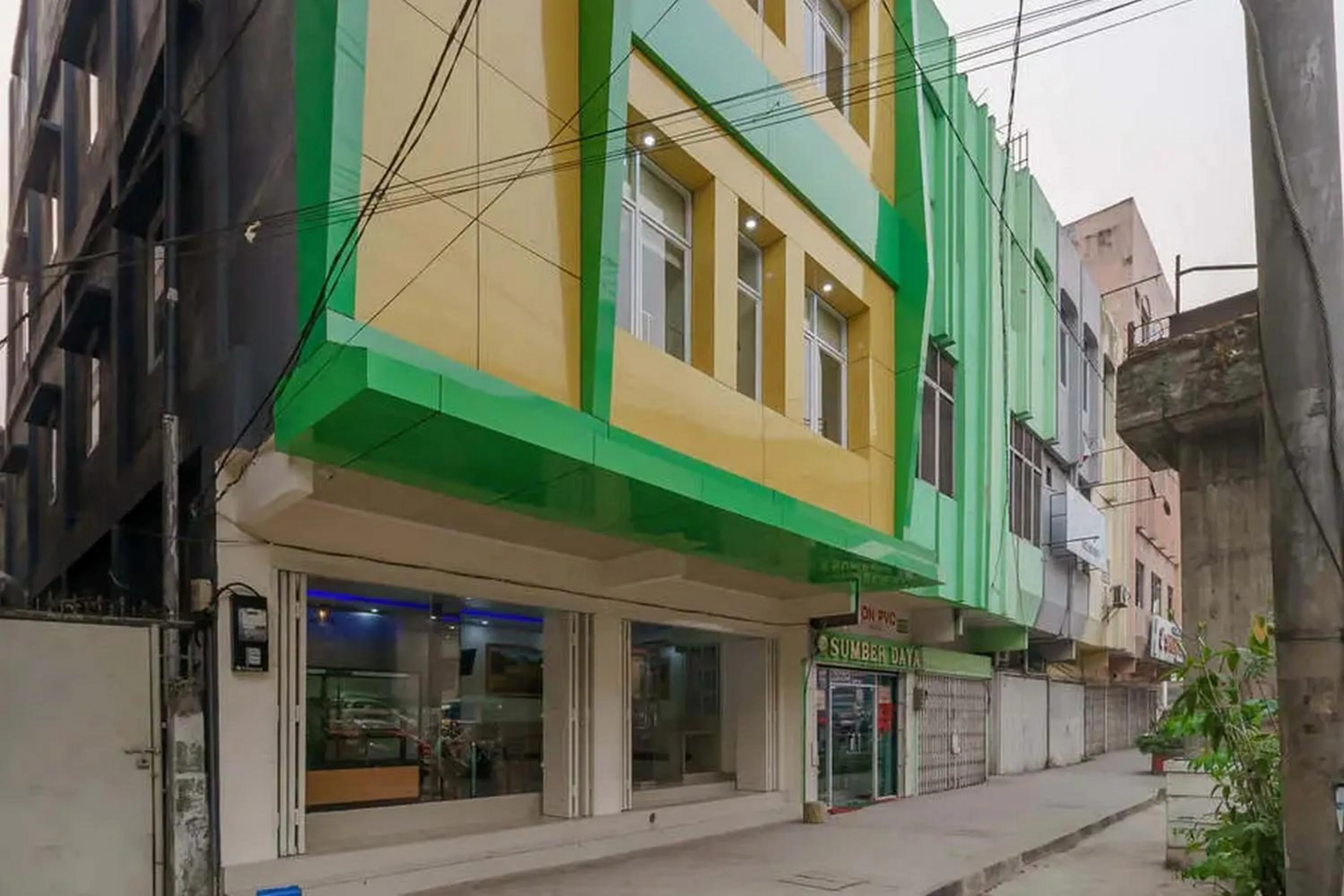 Facade/entrance in RedDoorz Plus near RS RK Charitas 2 Palembang