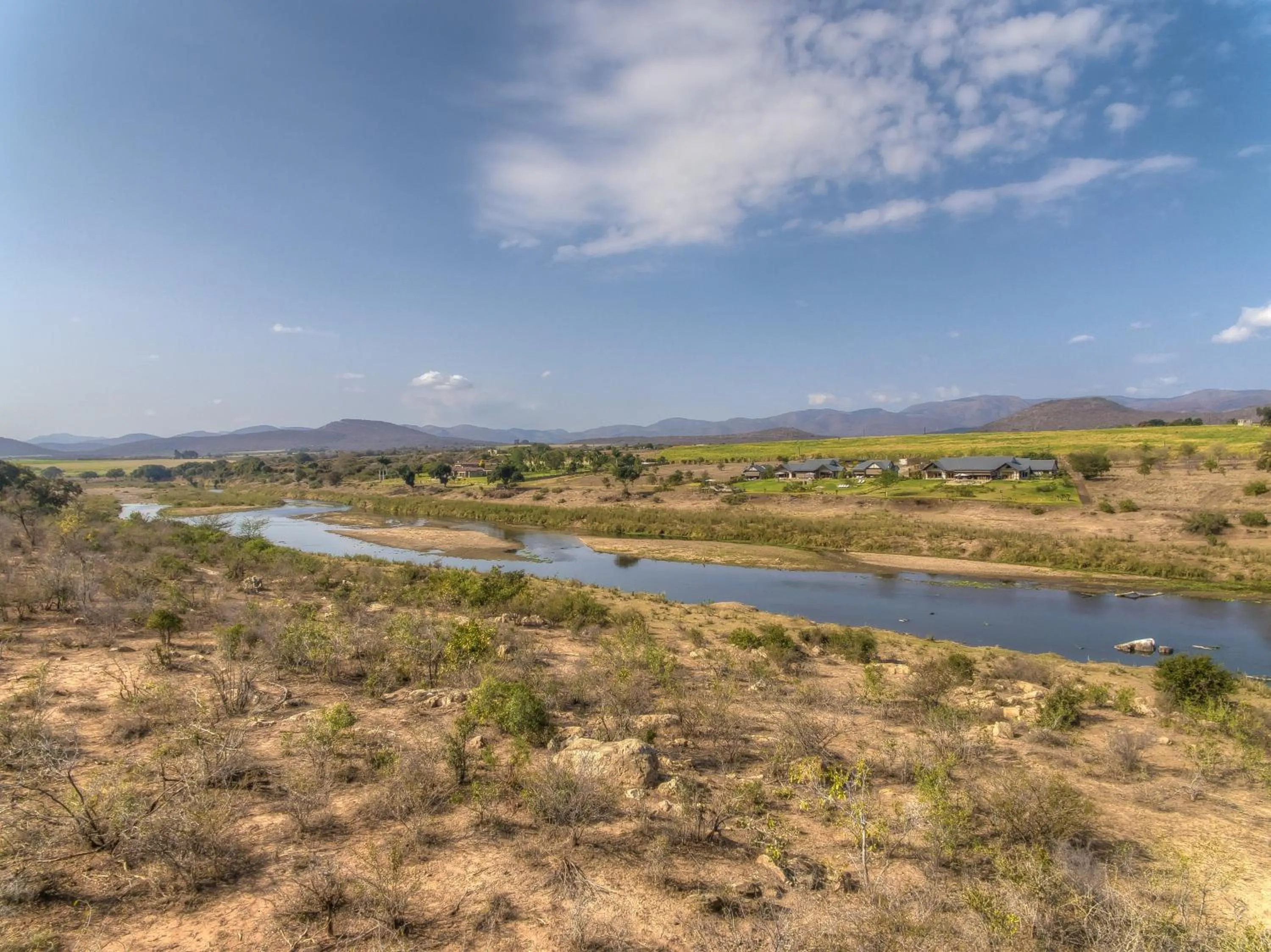 Bird's eye view in Kambaku River Lodge