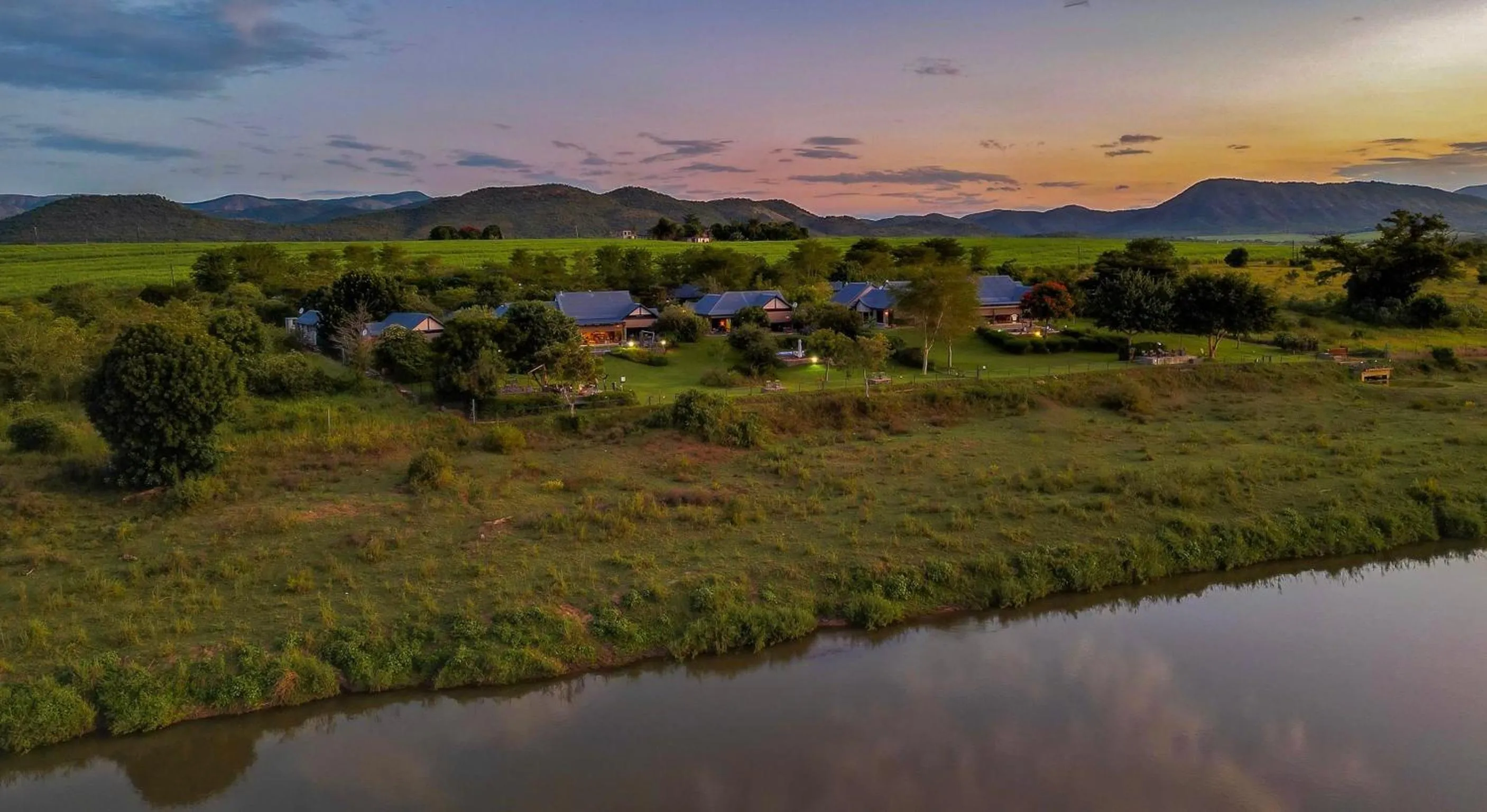 Bird's eye view in Kambaku River Lodge