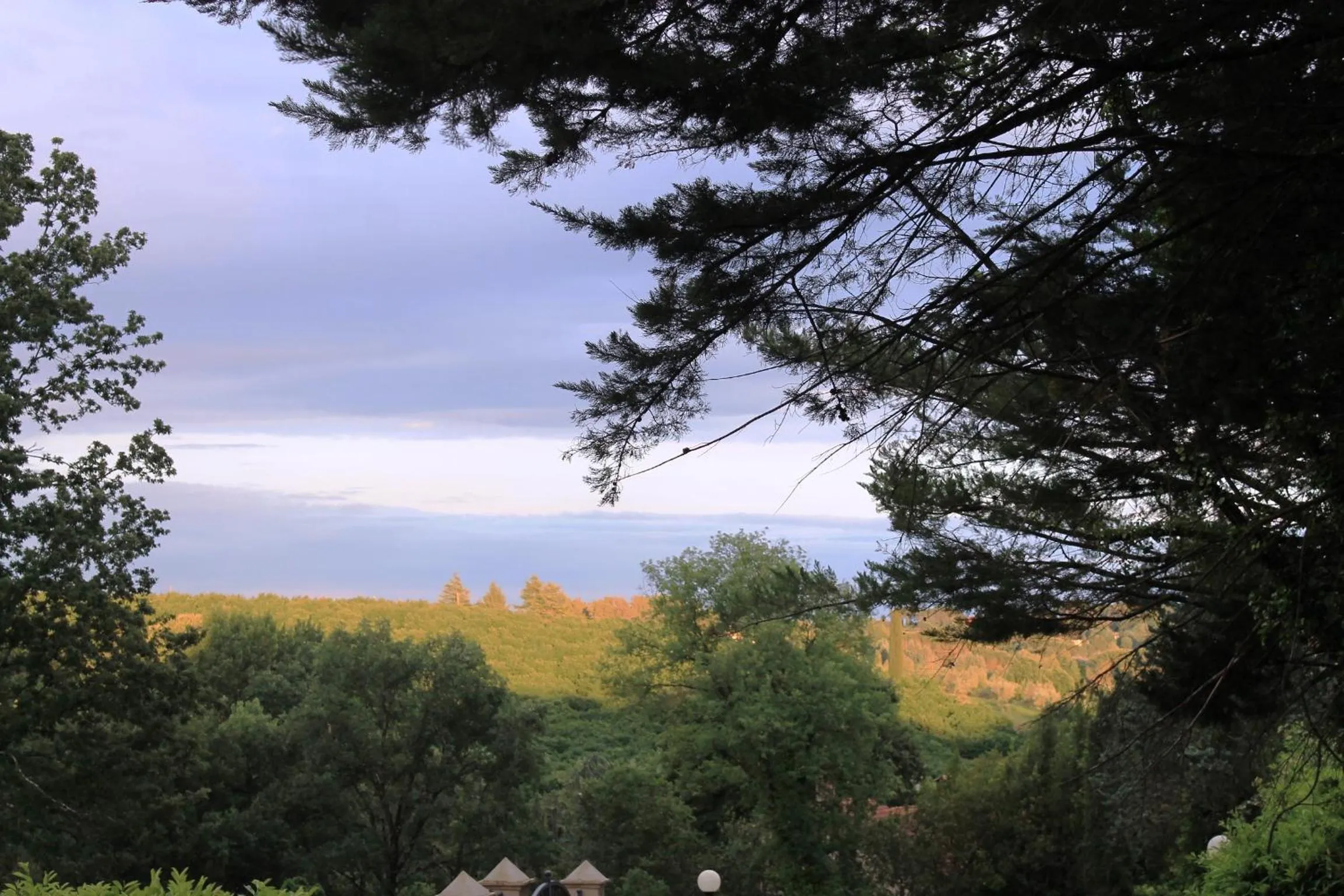 Garden view in Donna Etrusca