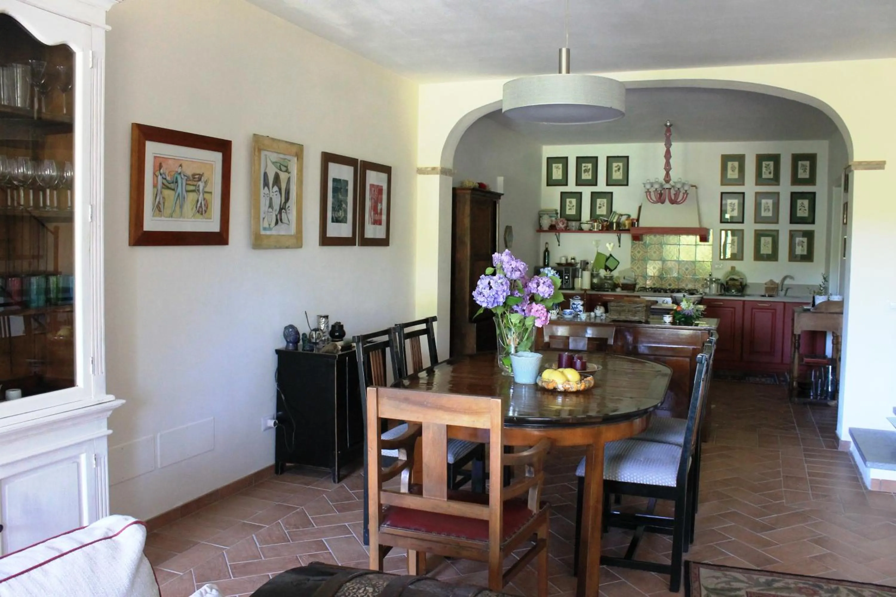 Dining area in Donna Etrusca