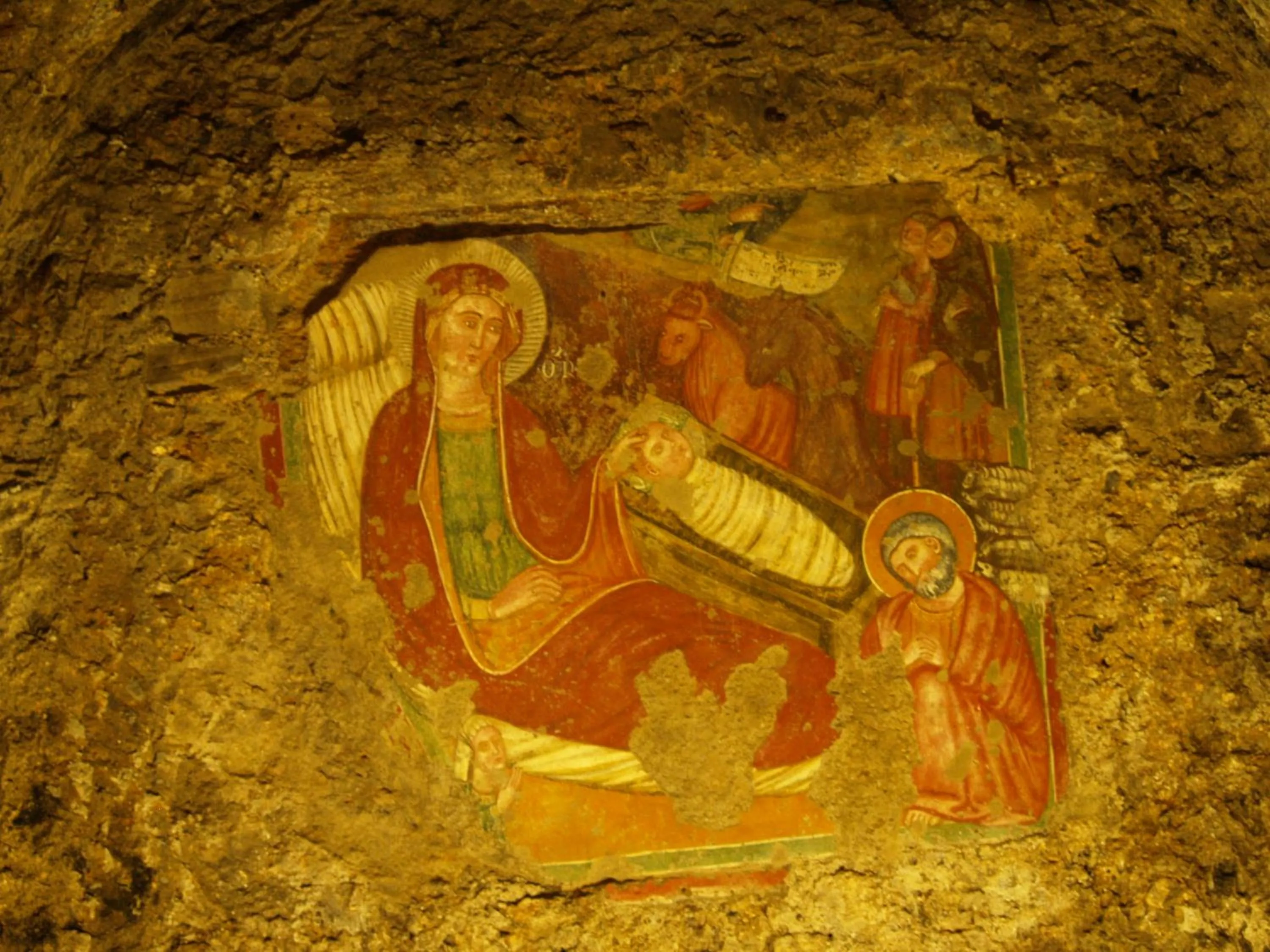 City view in Donna Etrusca