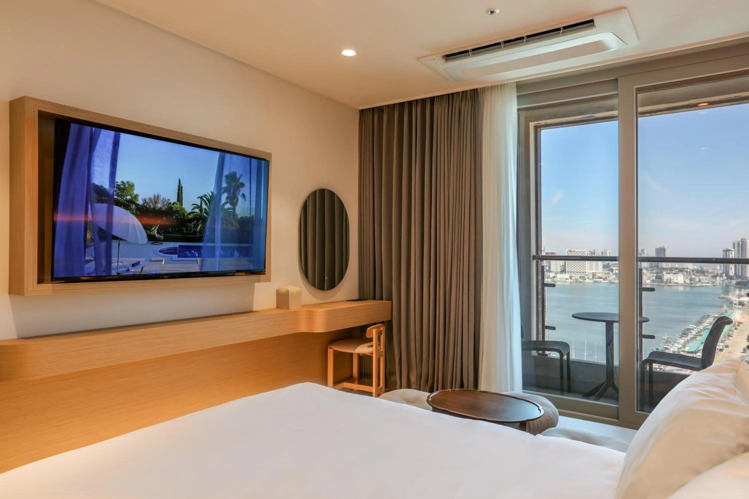 Bed in Hotelaround Sokcho