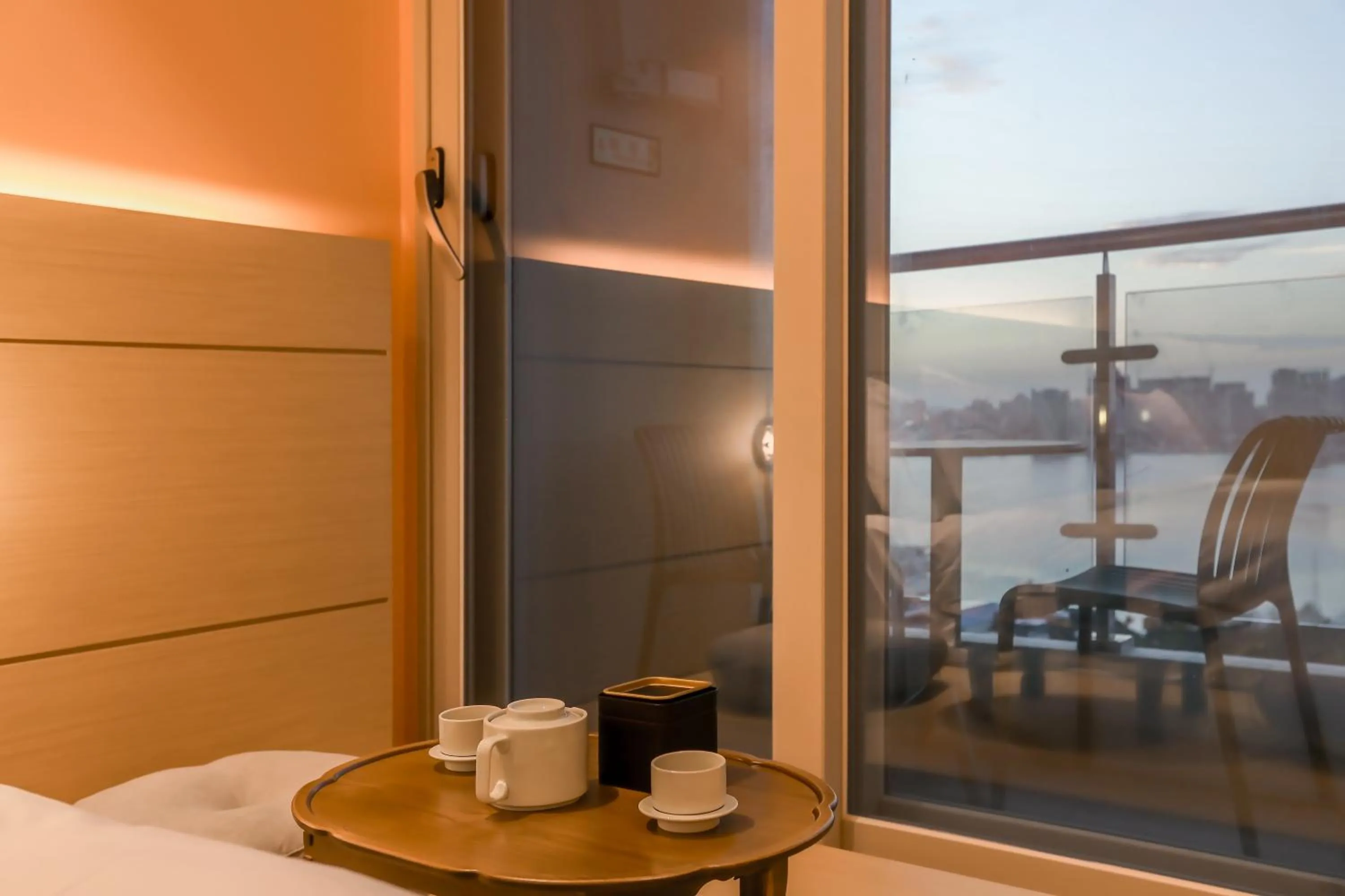 Bed in Hotelaround Sokcho