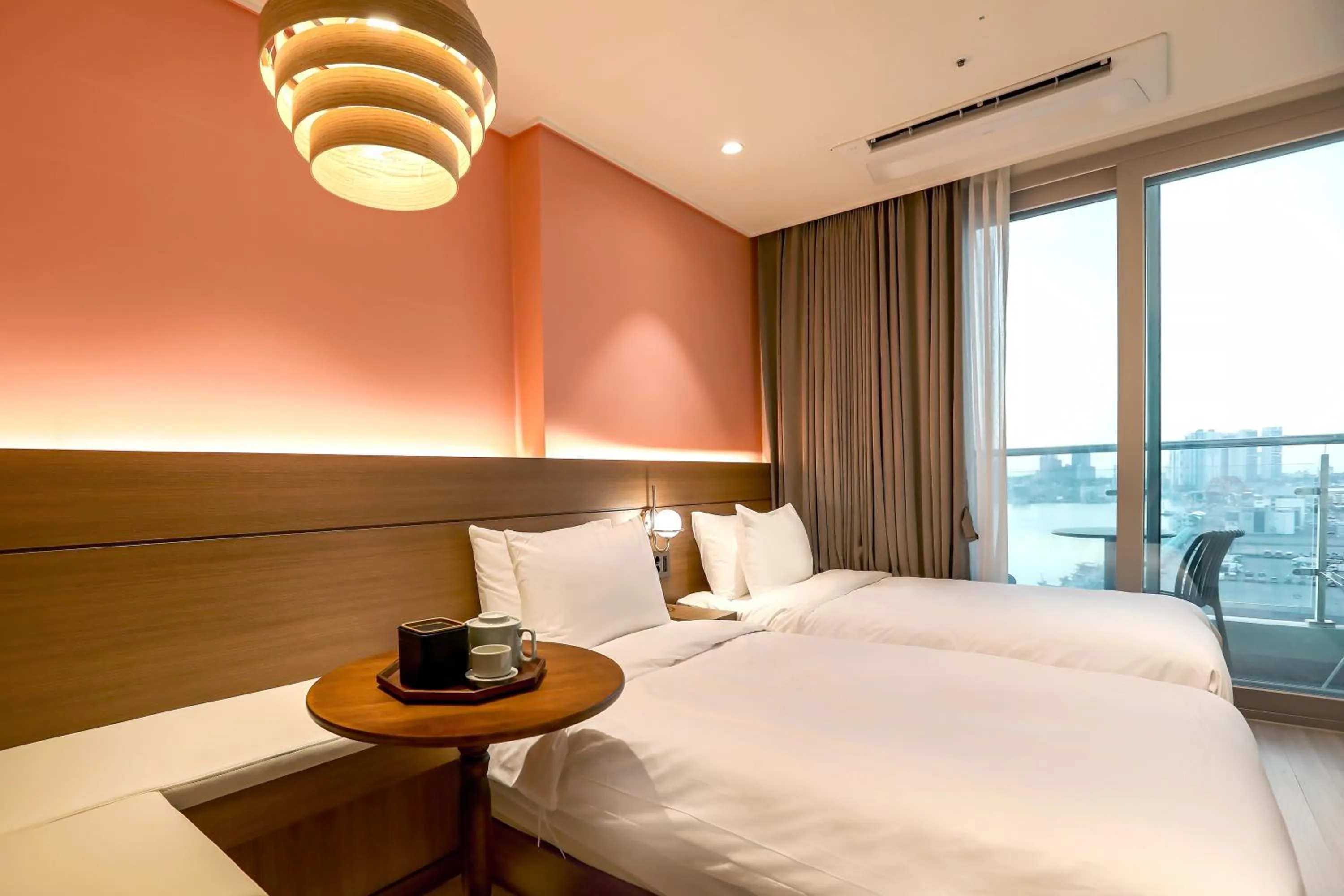 Bed in Hotelaround Sokcho