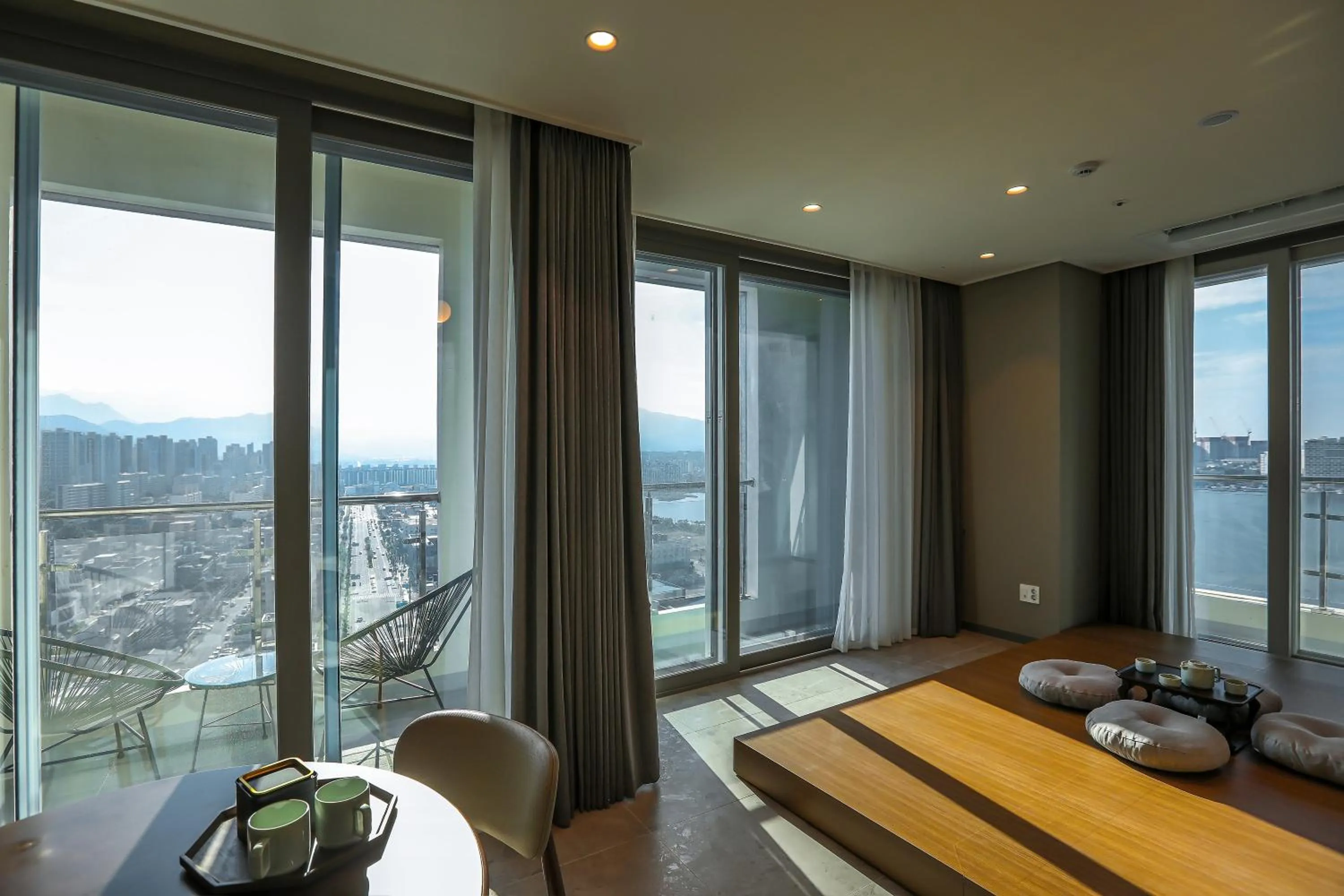 Living room in Hotelaround Sokcho
