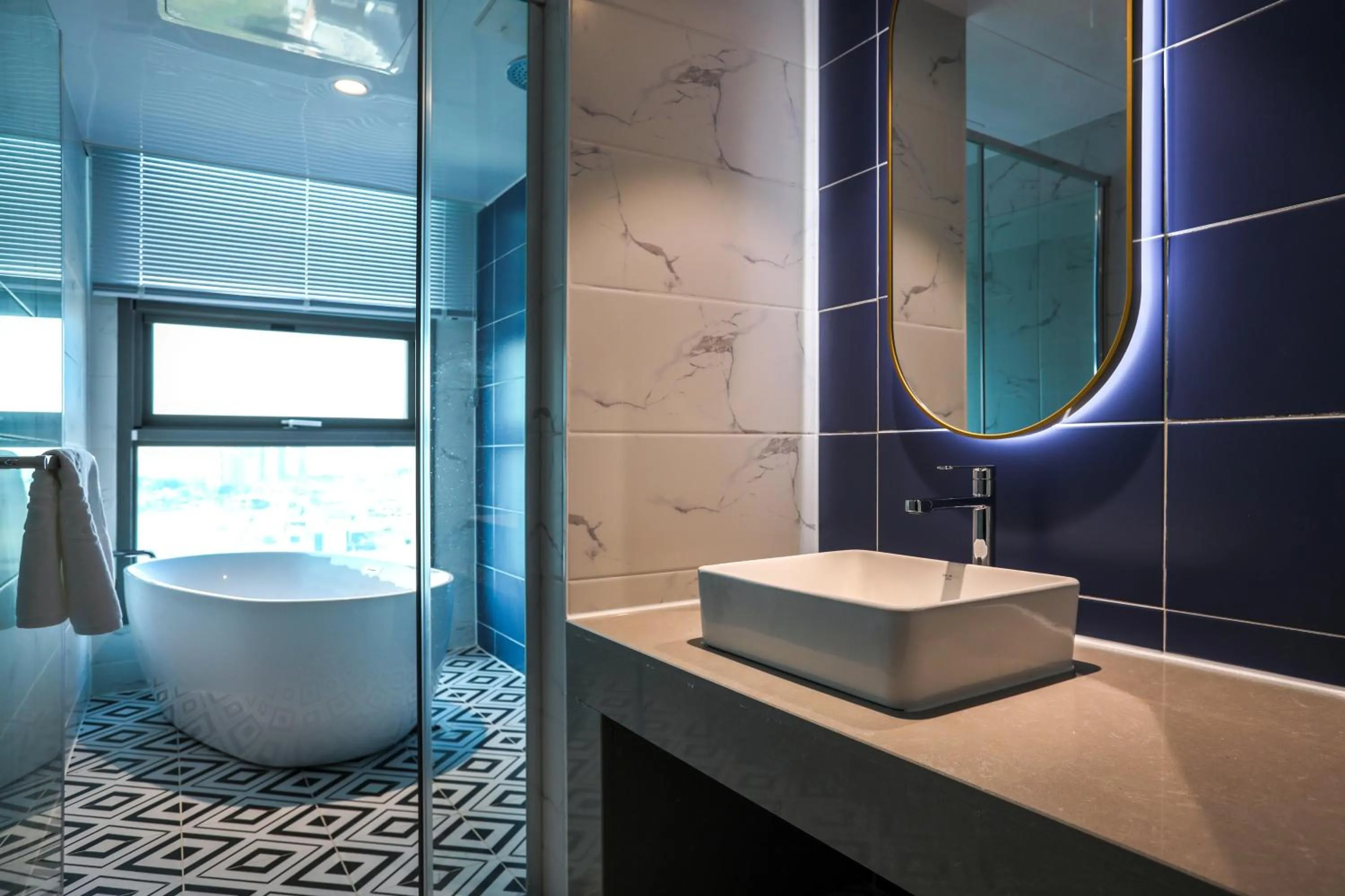 Bathroom in Hotelaround Sokcho