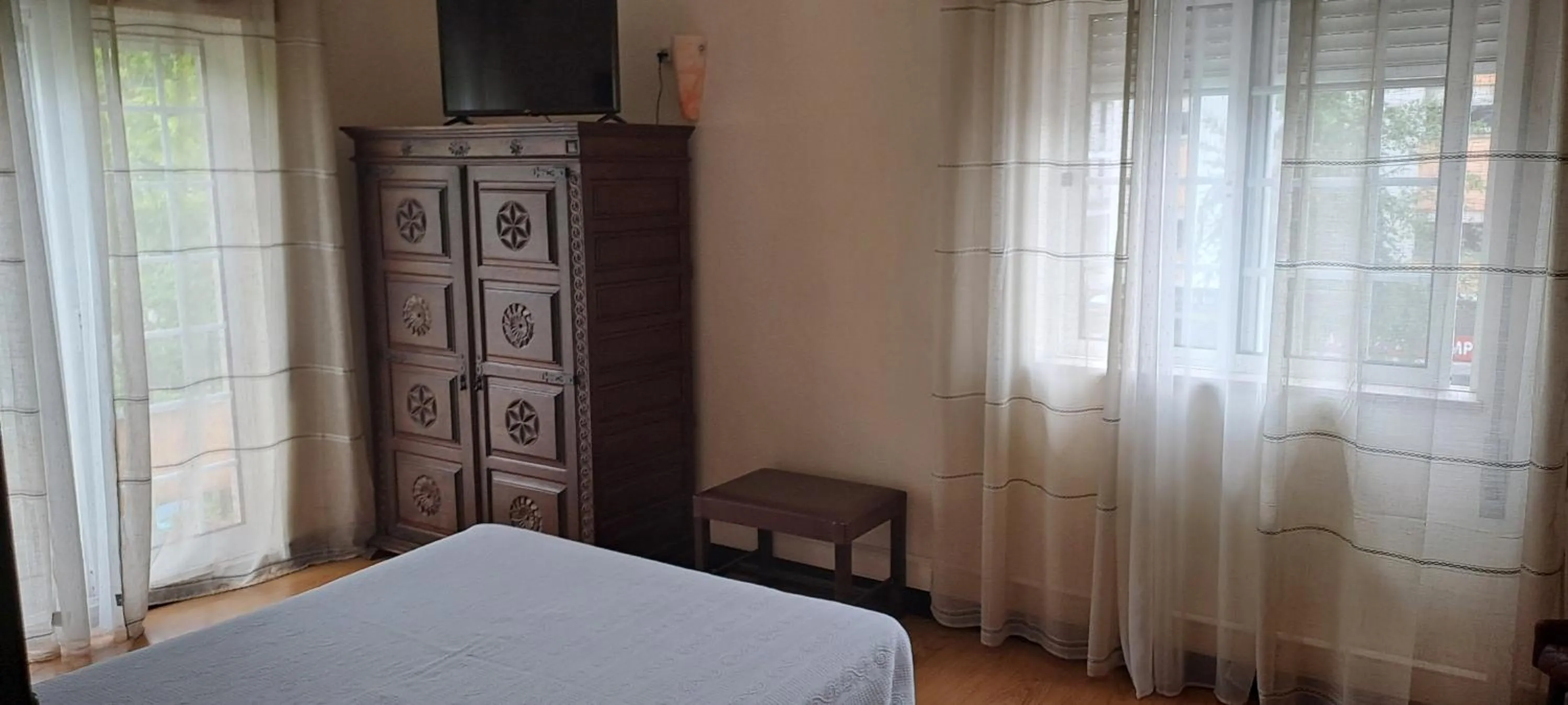 TV and multimedia, Bed in Residencial Dom Duarte