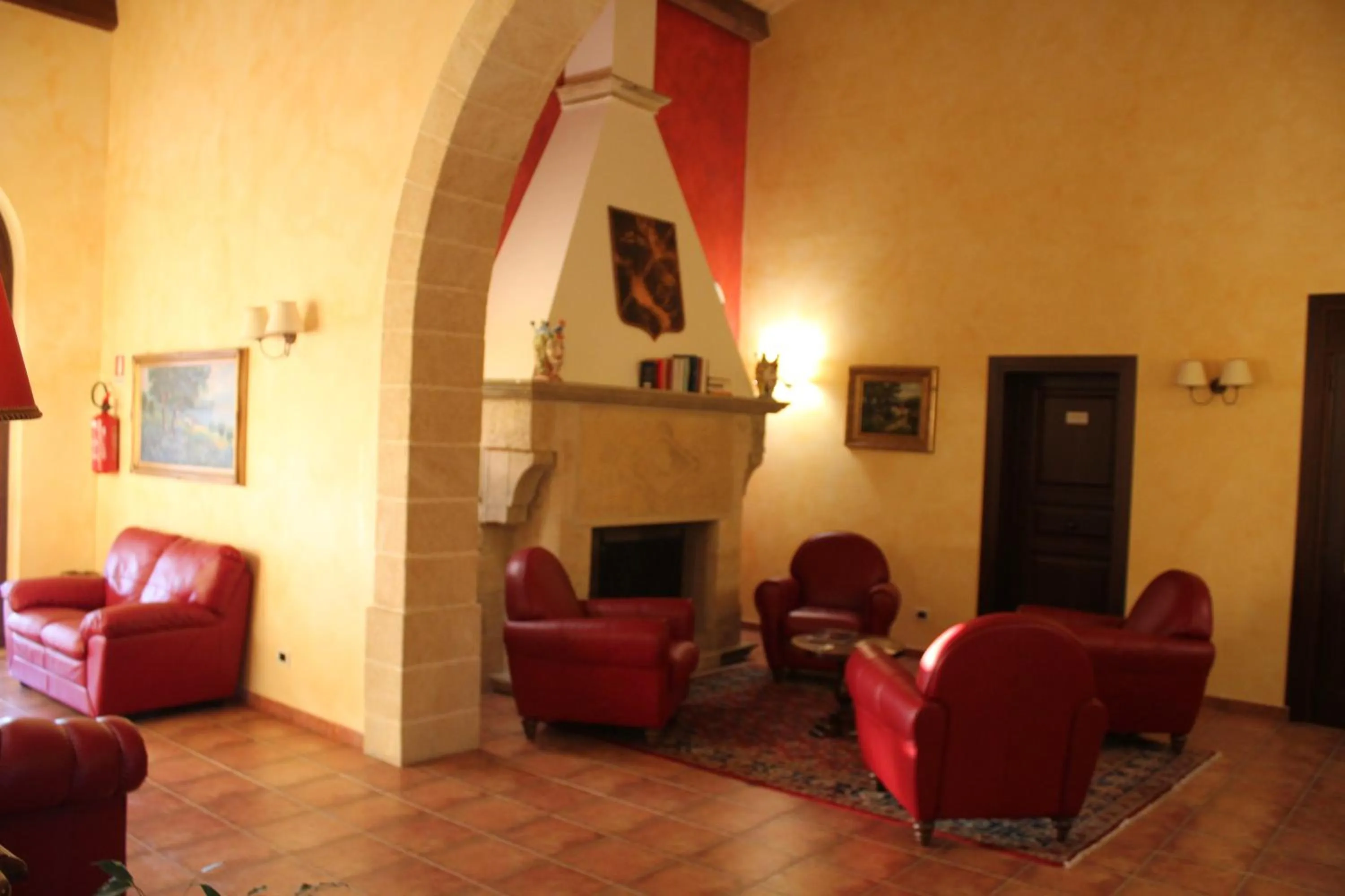 Lobby or reception in Baglio Borgesati