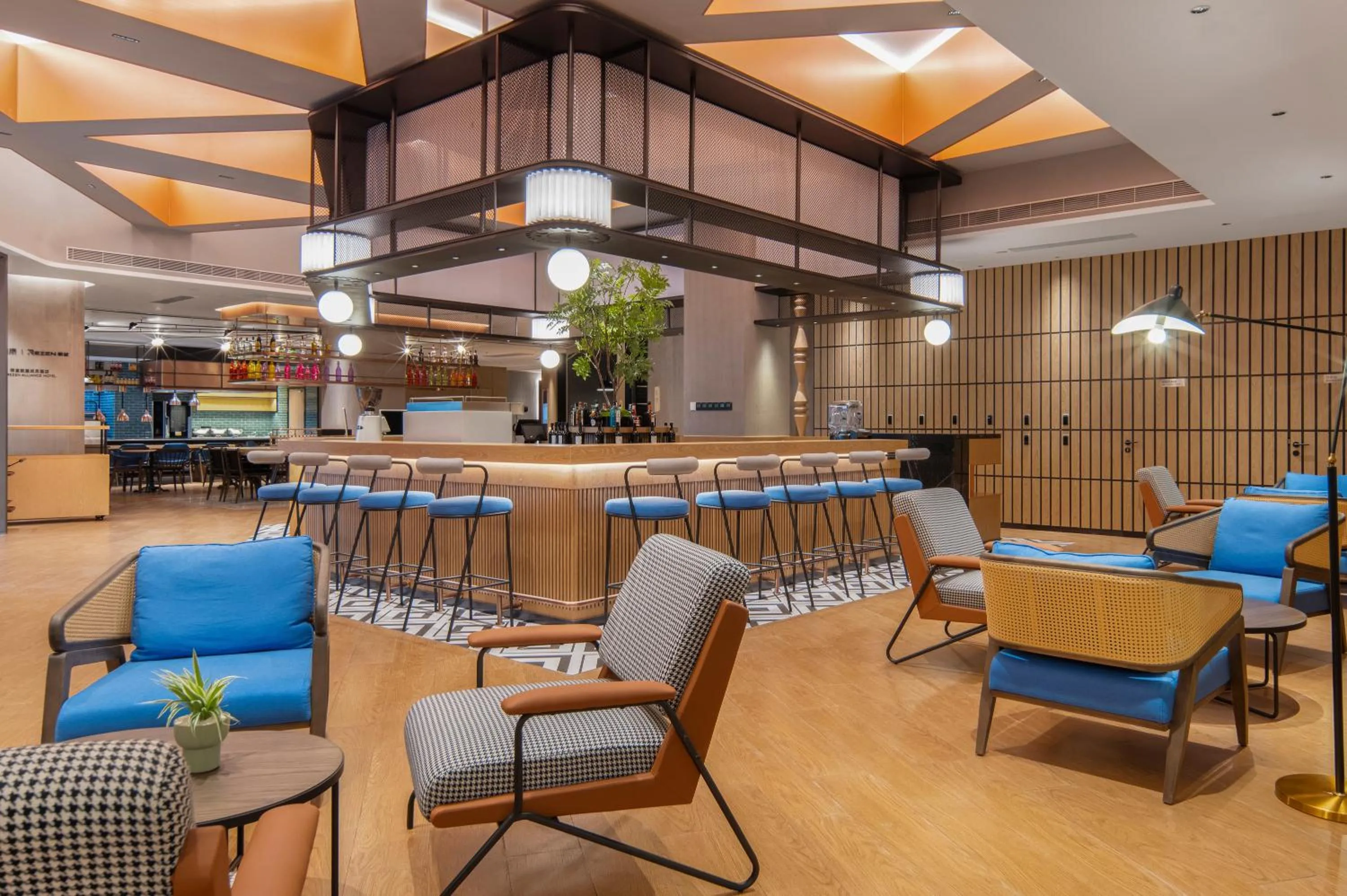 Lobby or reception in Guangzhou Zengcheng Tongpai Hotel