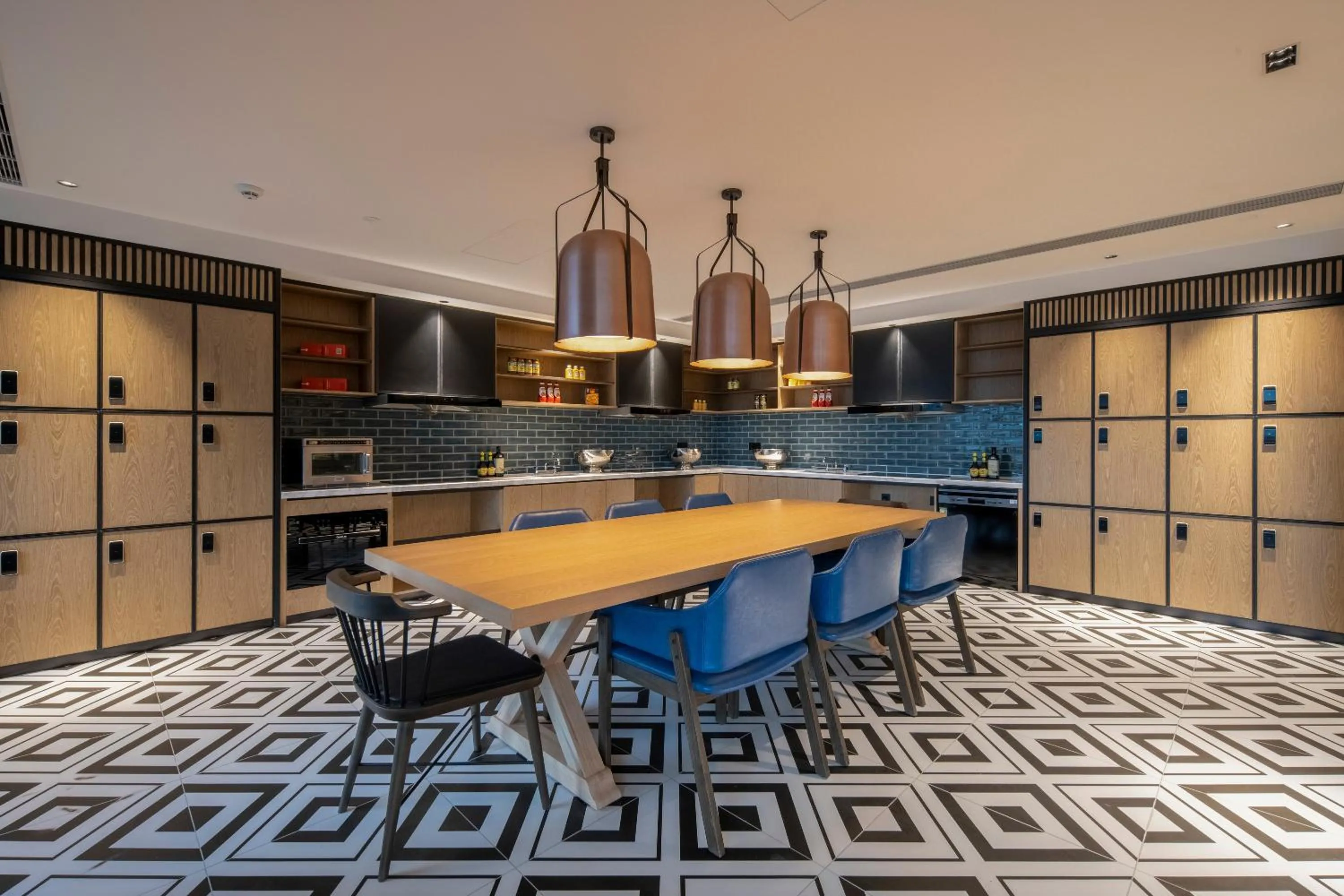 Kitchen or kitchenette in Guangzhou Zengcheng Tongpai Hotel