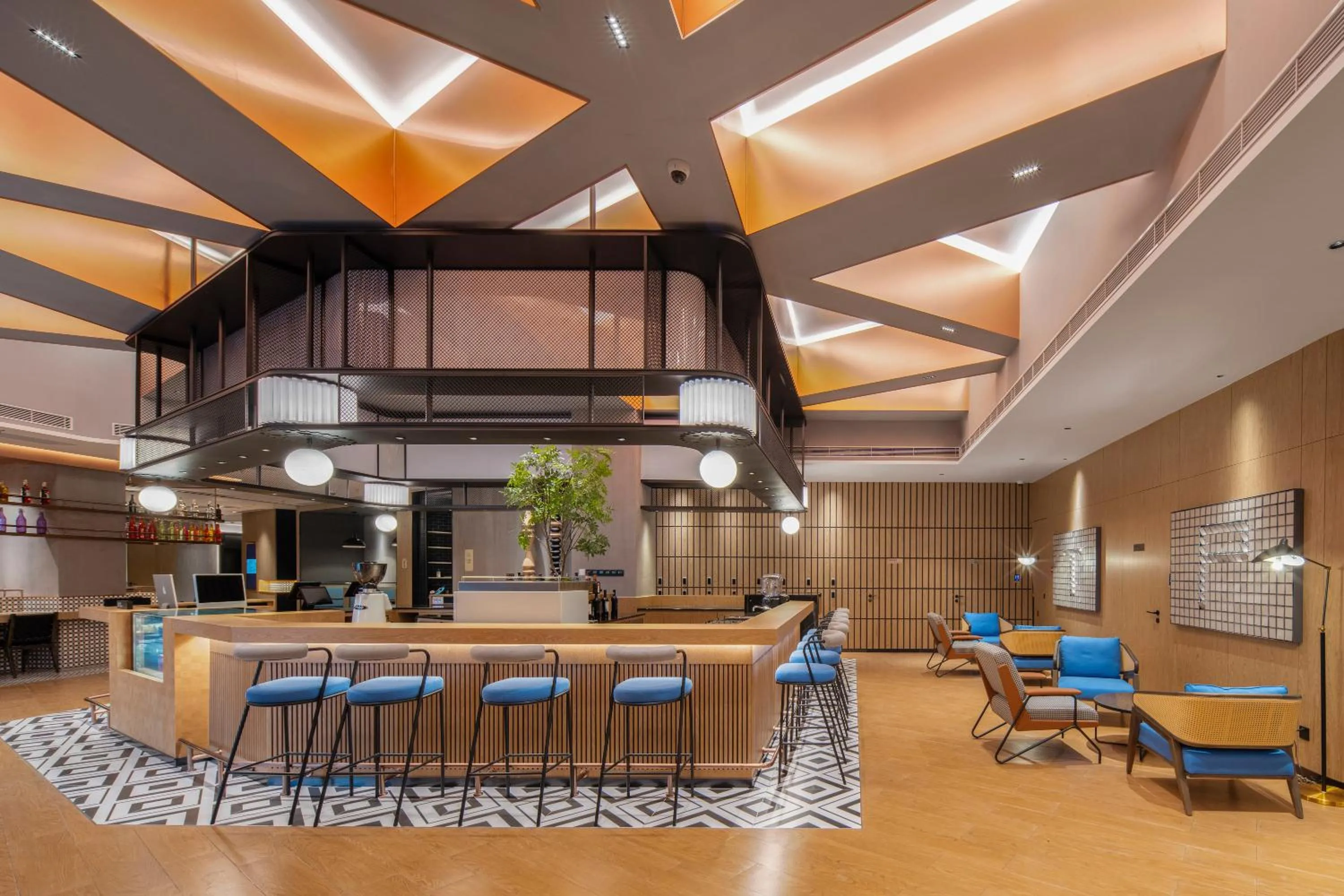 Lobby or reception in Guangzhou Zengcheng Tongpai Hotel