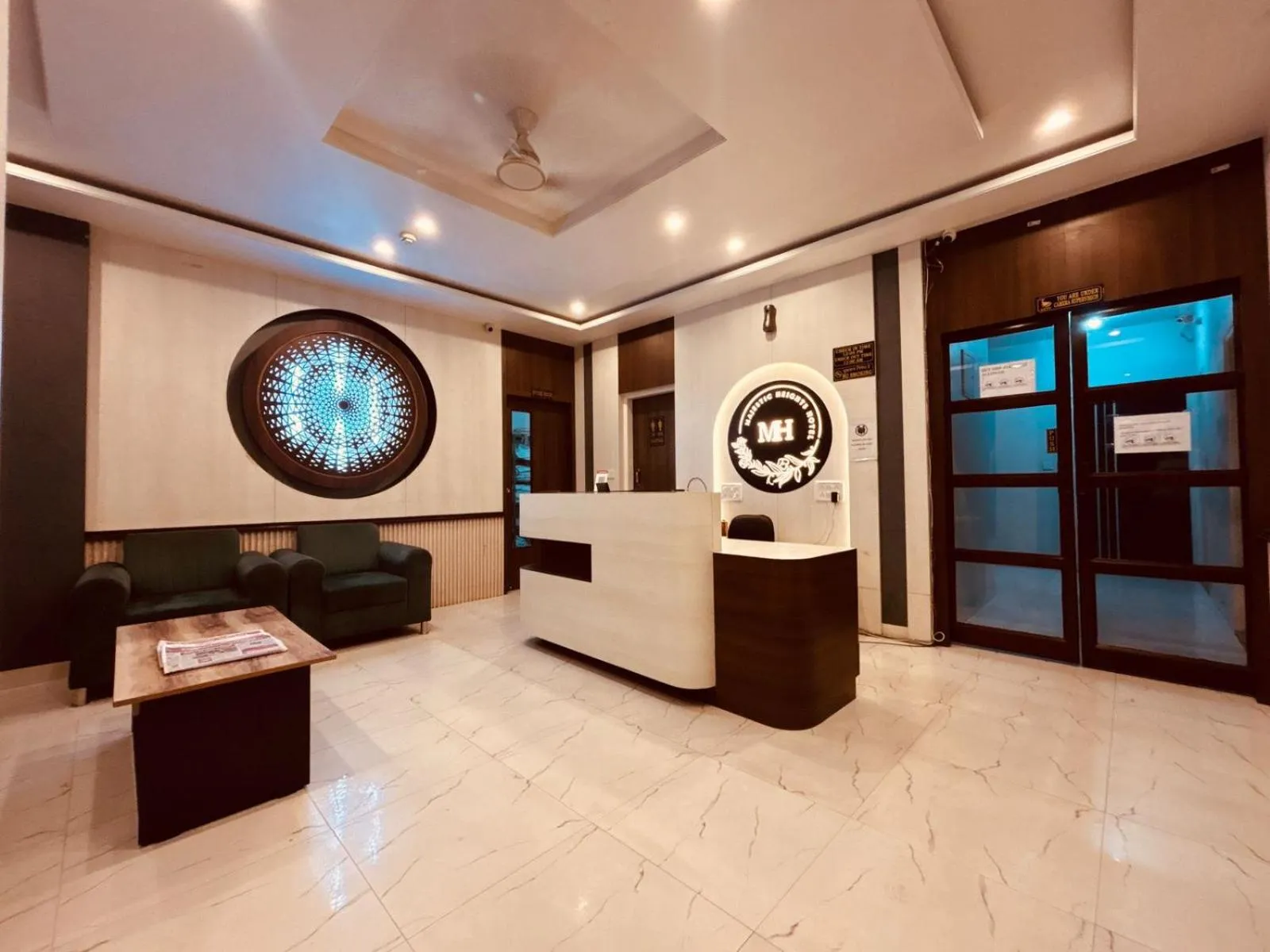 Lobby or reception in Majestic Heights Hotel