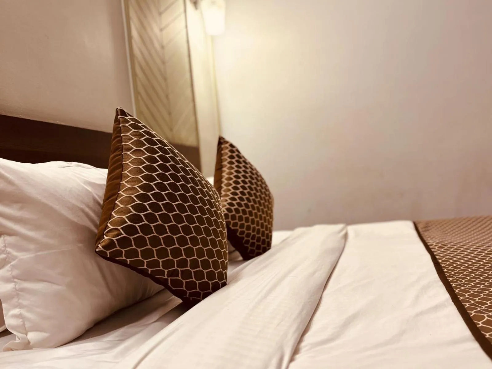 Bed in Majestic Heights Hotel