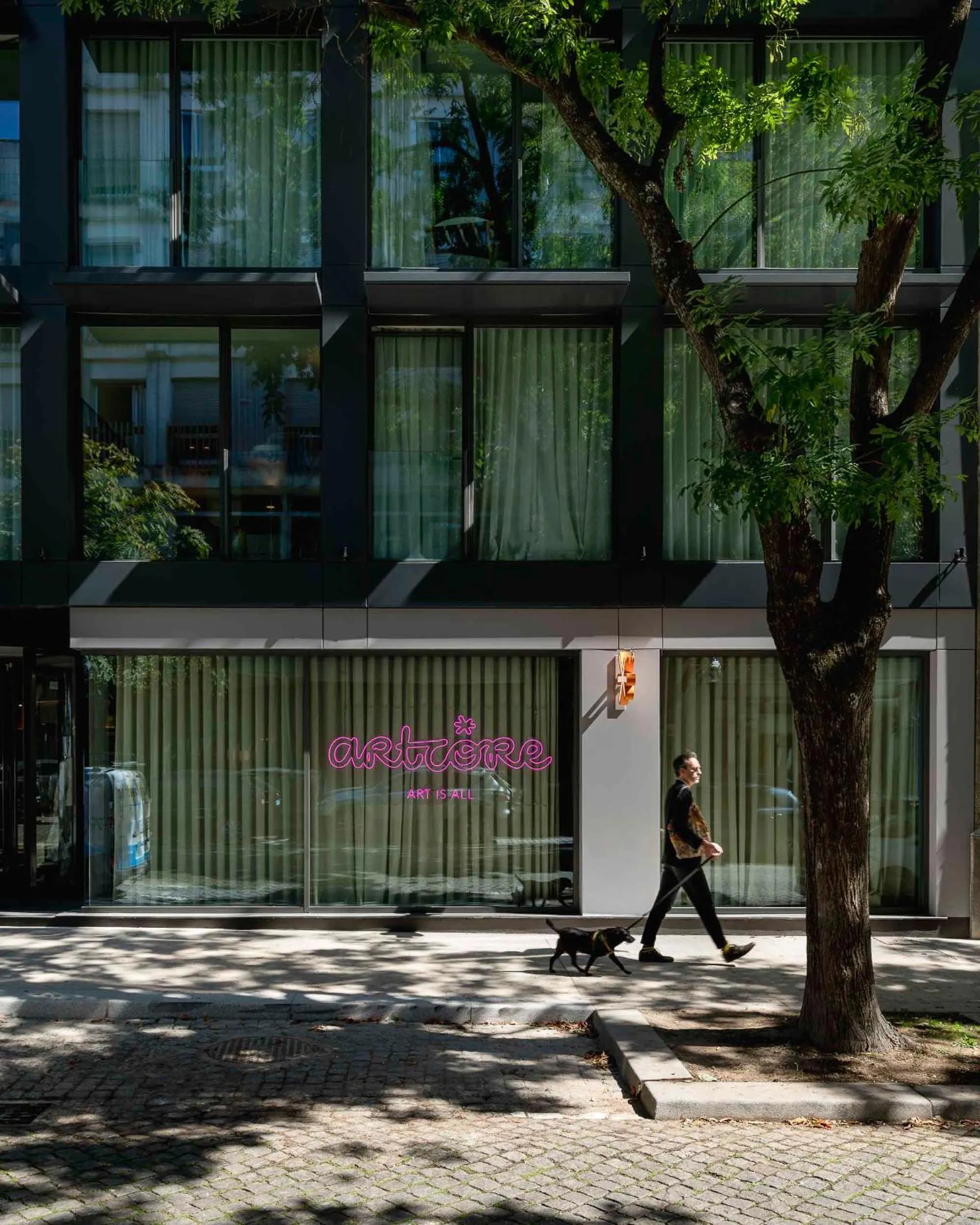 Facade/entrance in Artcore Hotel Porto