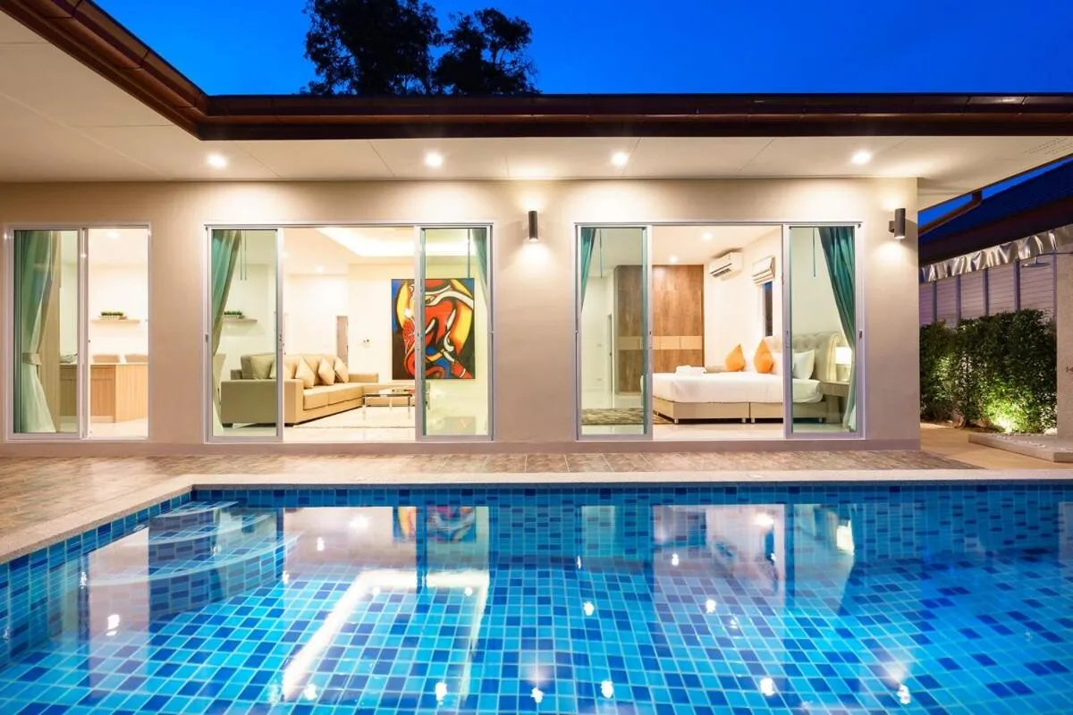 Luxury Pool Villa A18 3BR 8 Persons BBQ