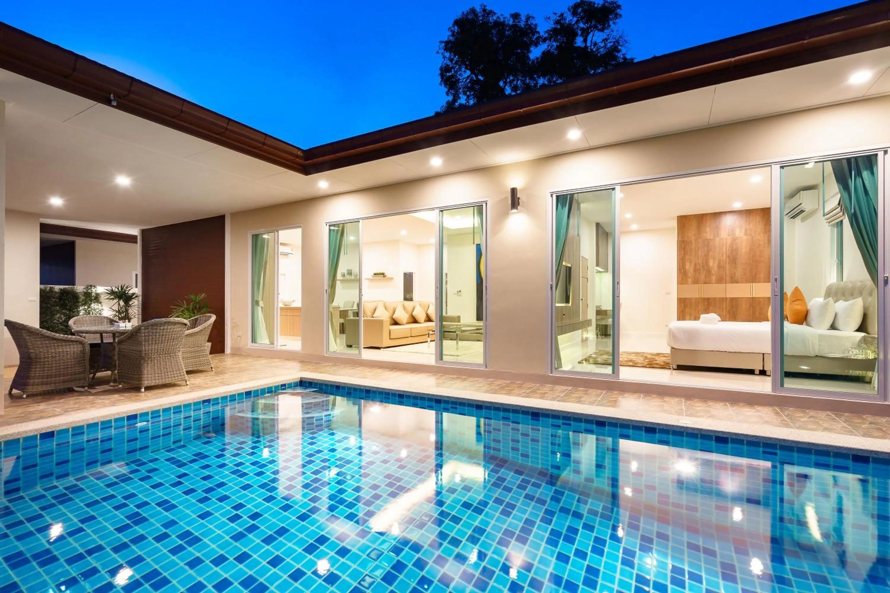 Luxury Pool Villa A18 3BR 8 Persons BBQ