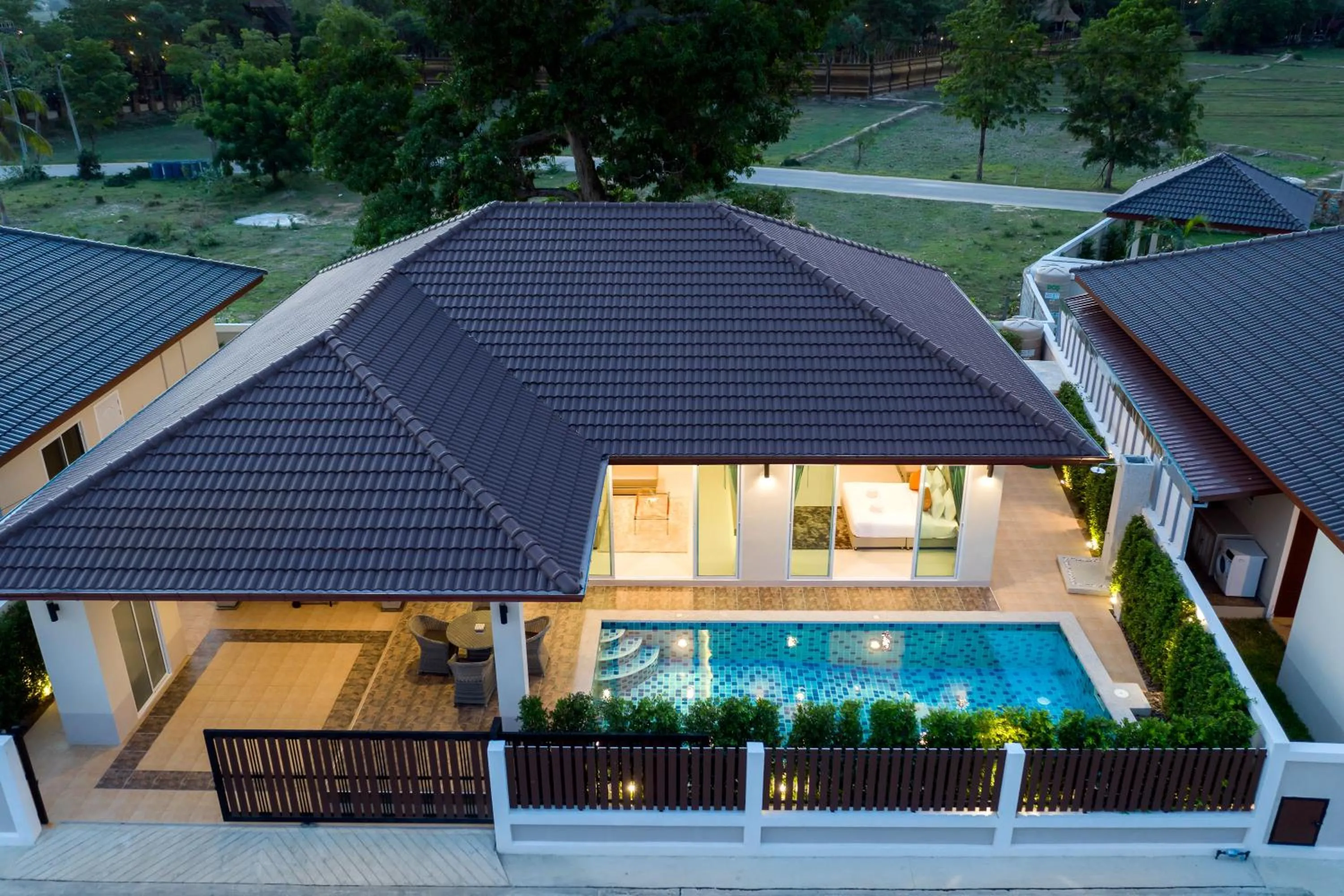 Luxury Pool Villa A18 3BR 8 Persons BBQ