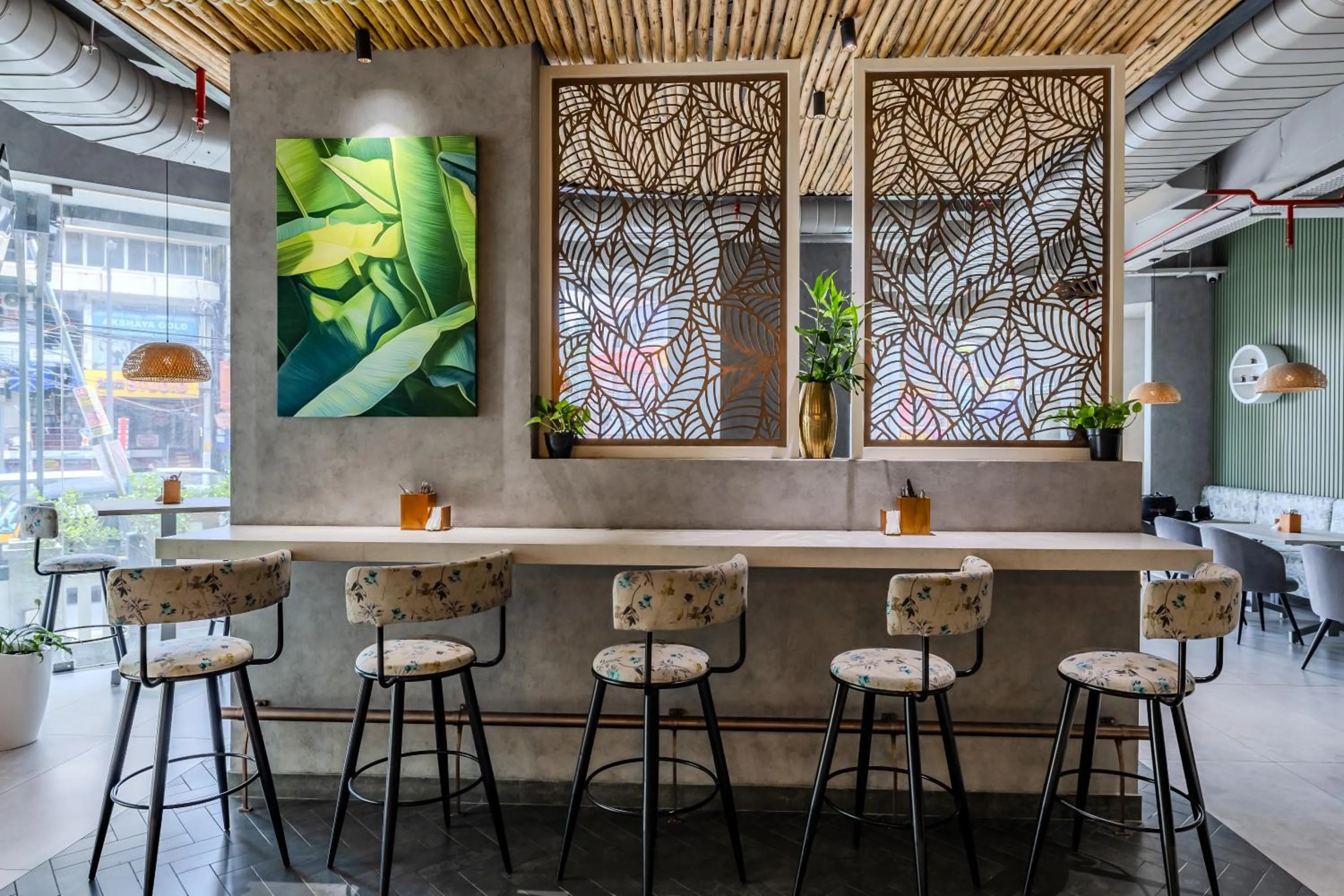 Seating area in Olive Downtown