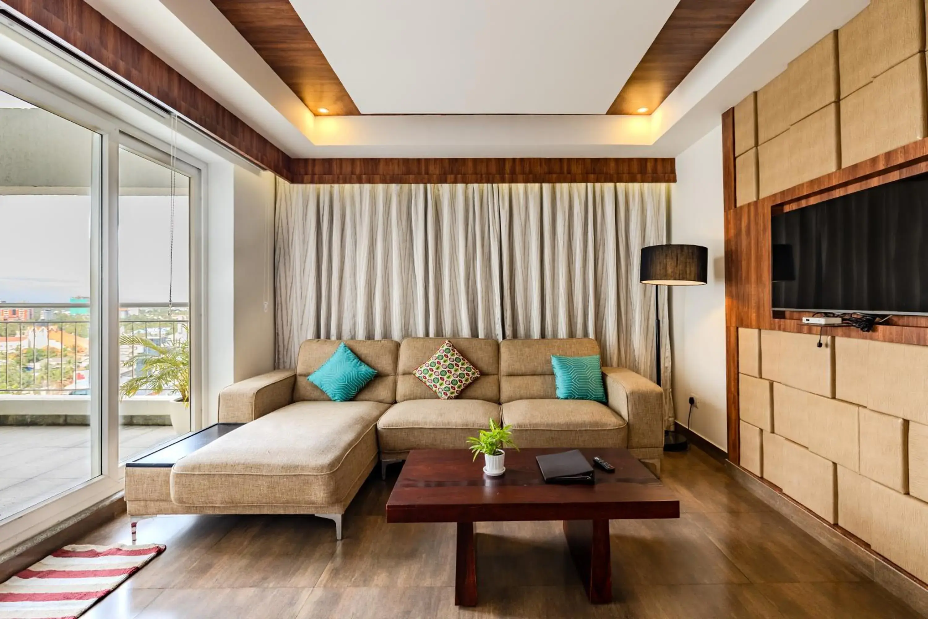 Living room, Bed in Olive Downtown Living room, Bed in Olive Downtown