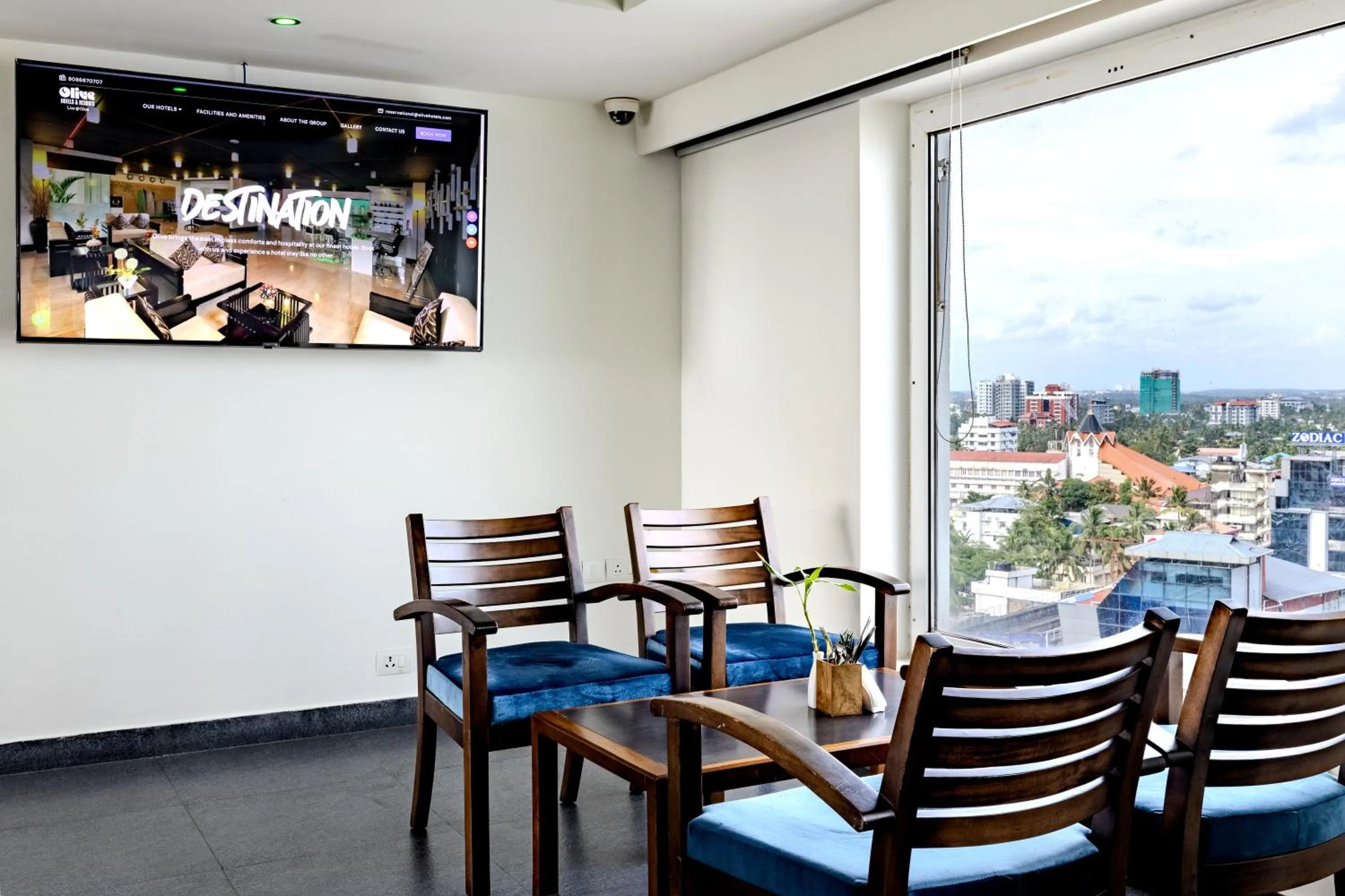 Seating area in Olive Downtown