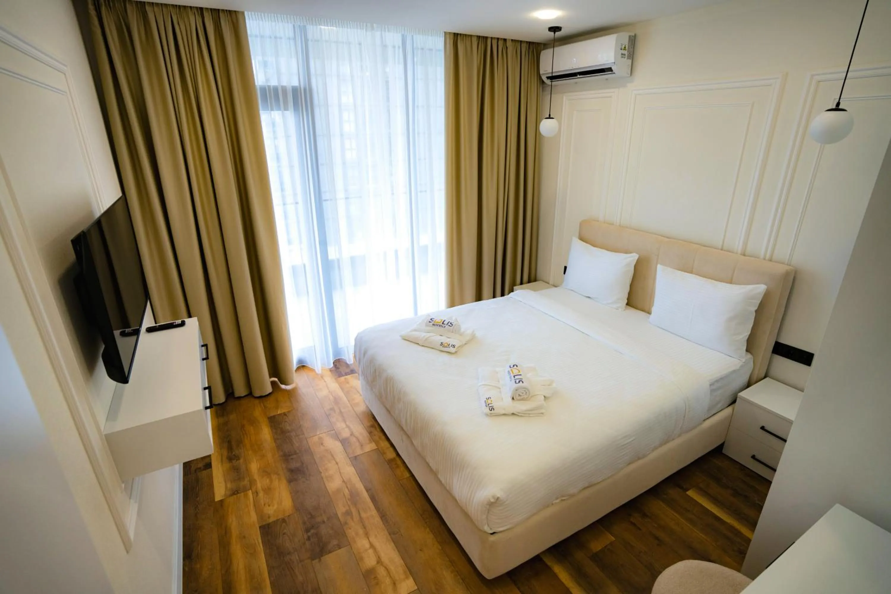 Bed in Solis Residence Aparthotel