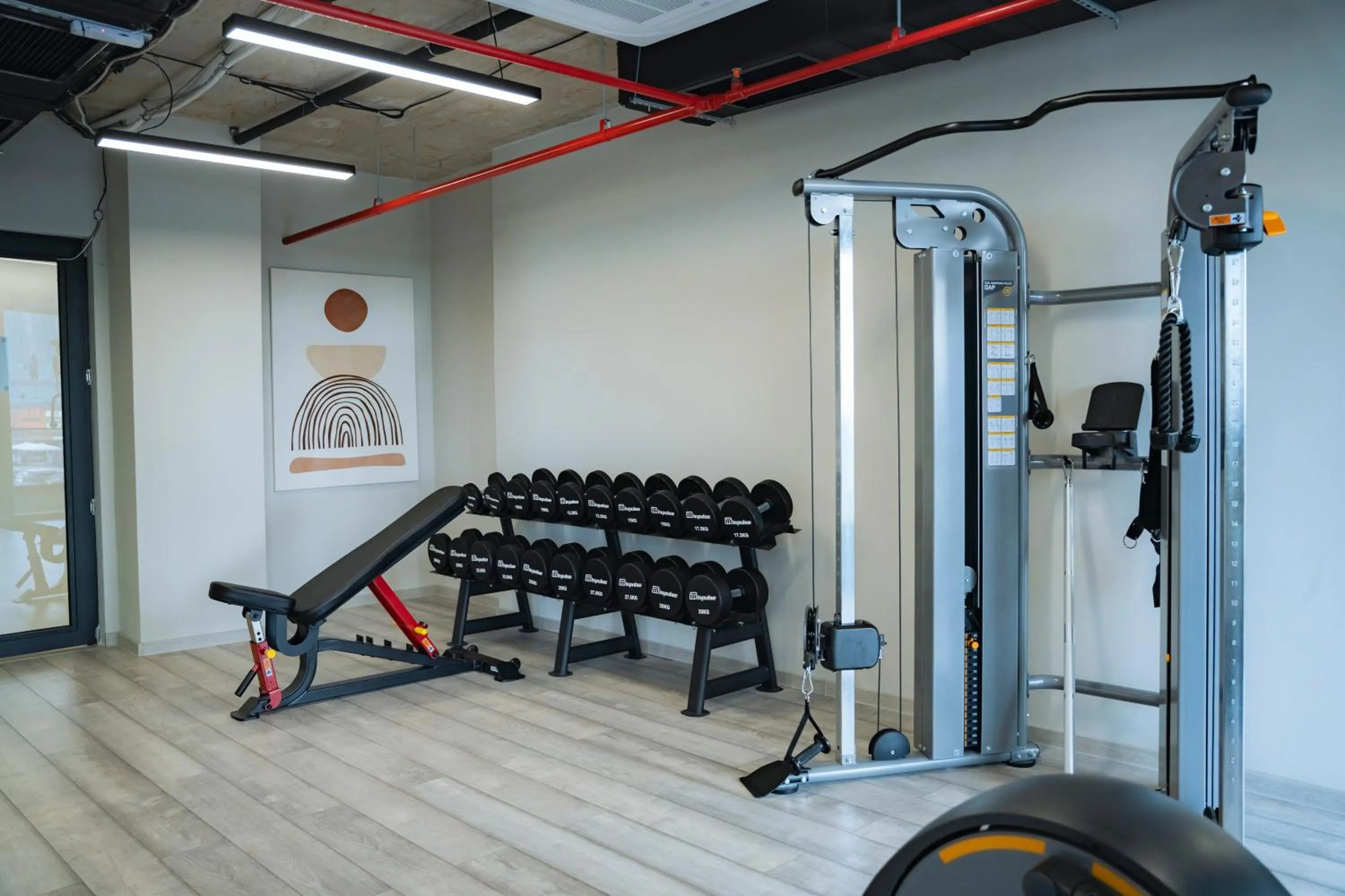 Fitness centre/facilities in Solis Residence Aparthotel