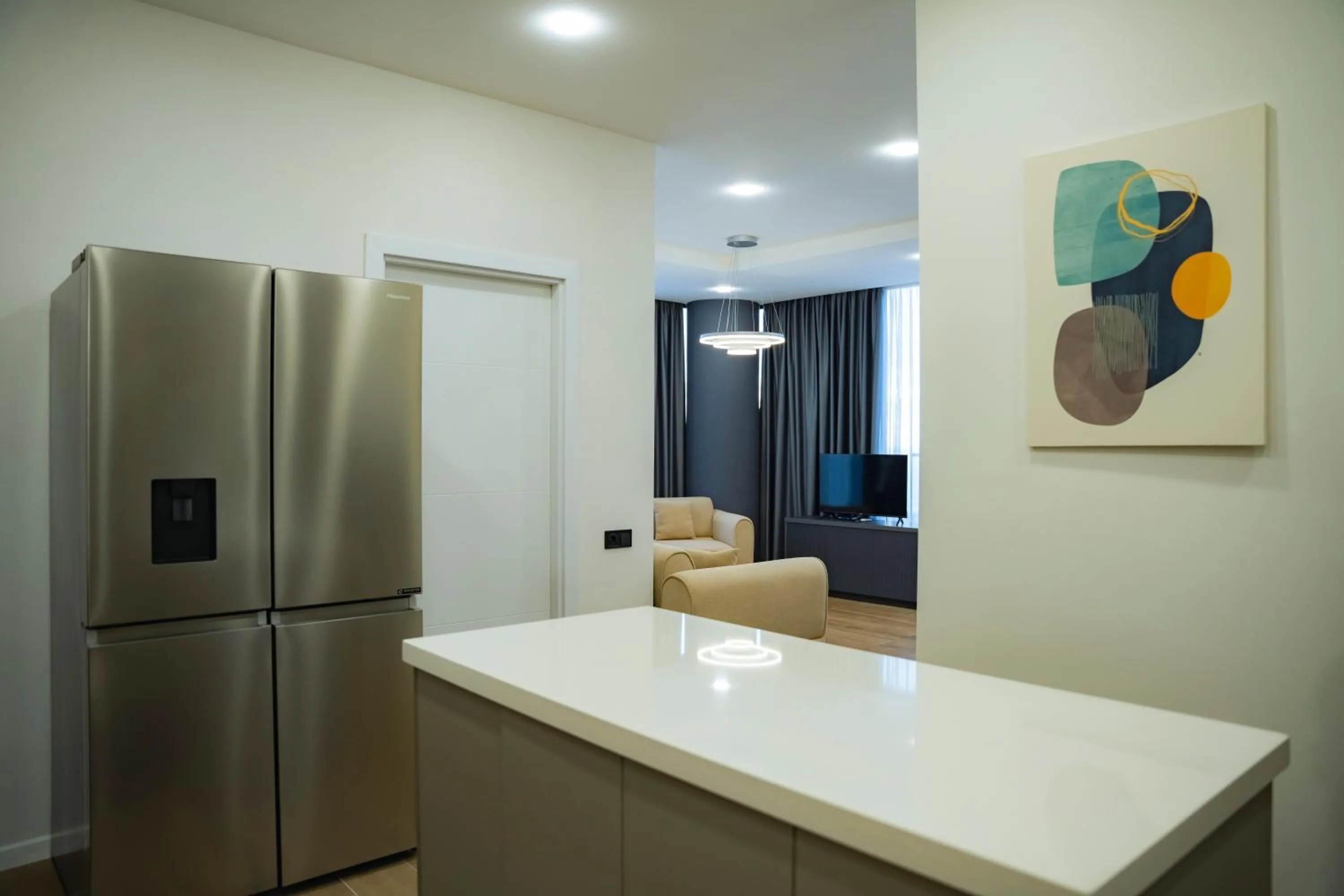Kitchen or kitchenette in Solis Residence Aparthotel