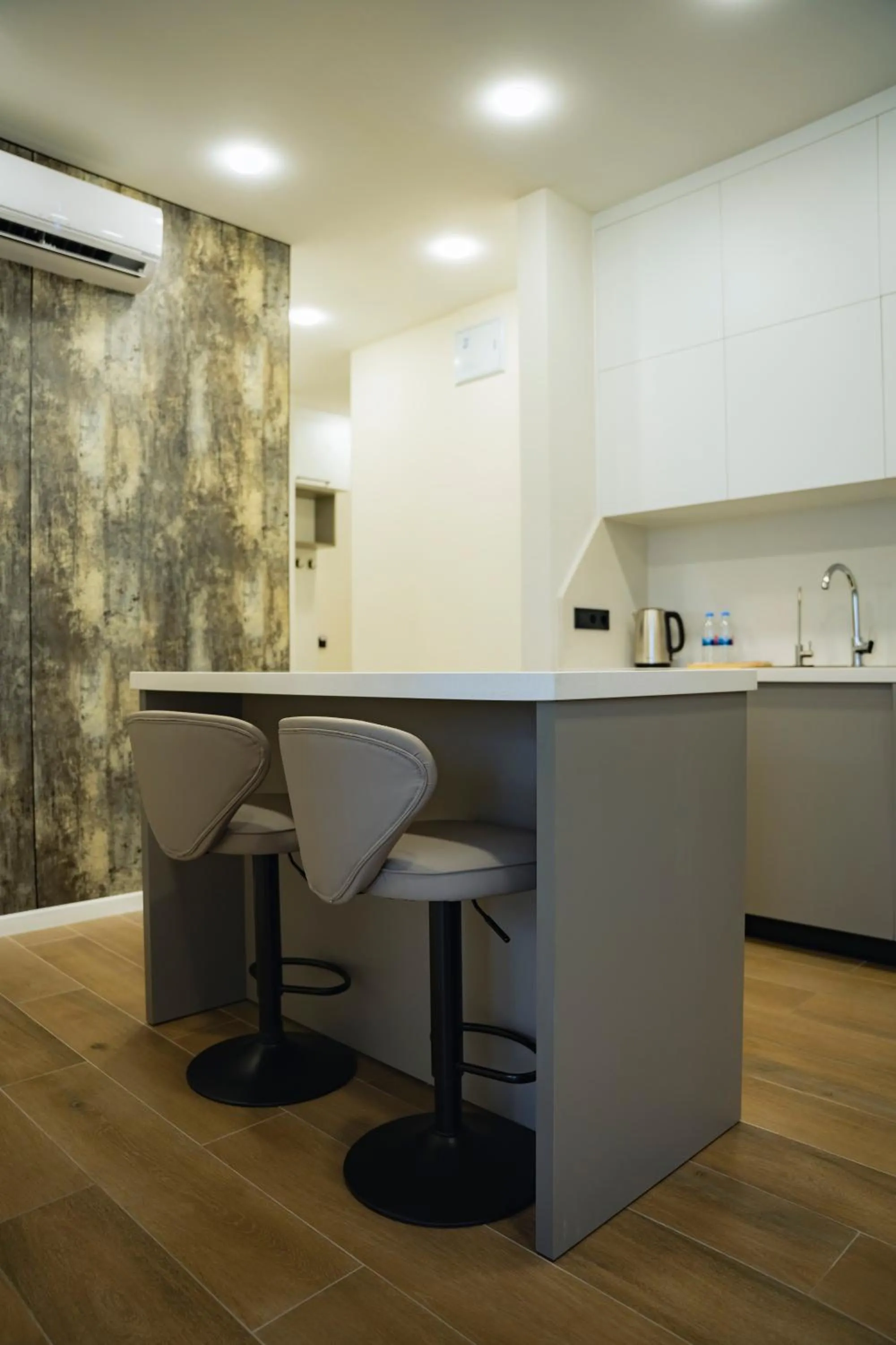 Kitchen or kitchenette in Solis Residence Aparthotel